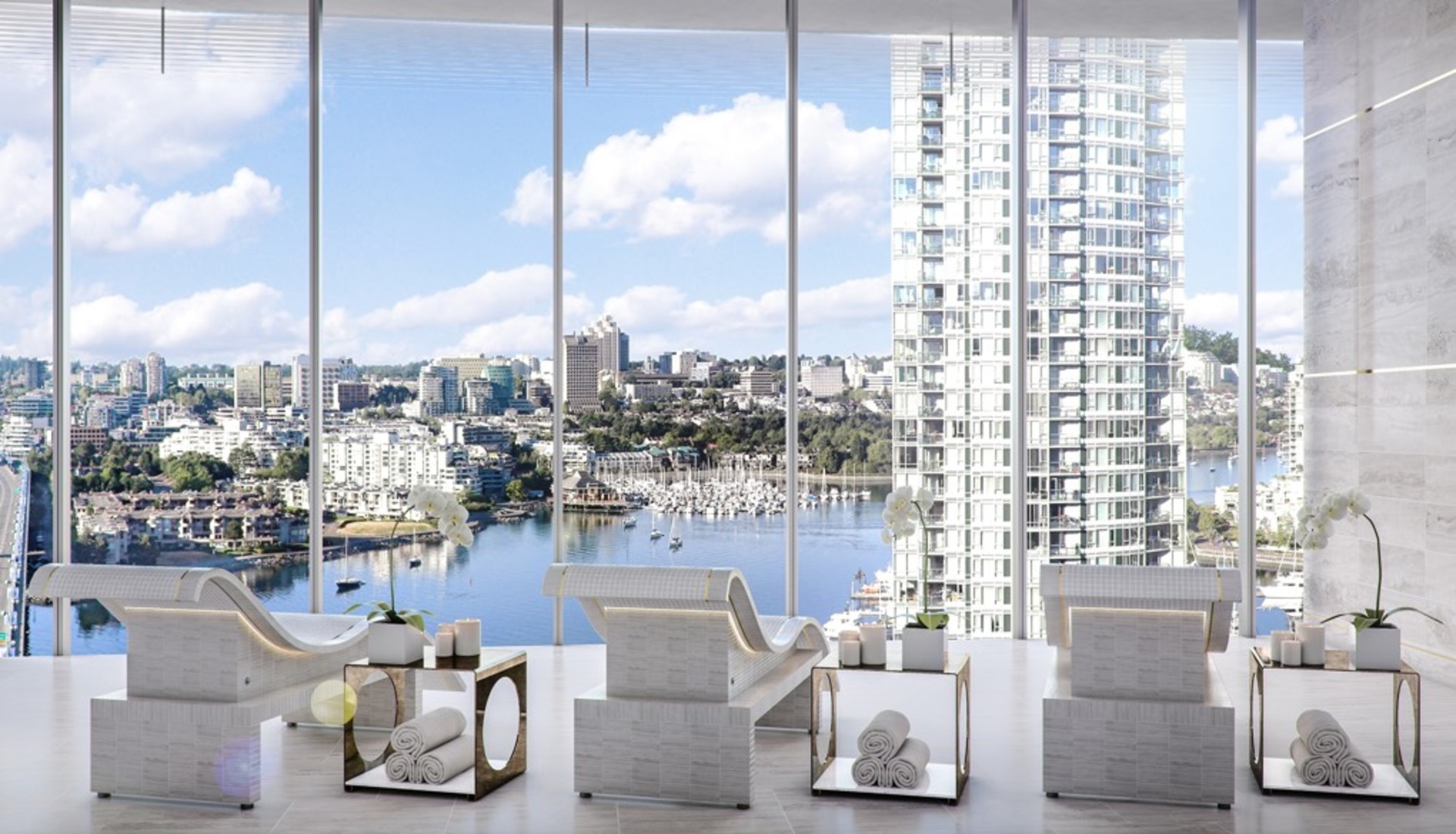 Views of False Creek  - The Arc at 87 Nelson Street, Yaletown, Vancouver West Views of False Creek  - The Arc at 87 Nelson Street, Yaletown, Vancouver West