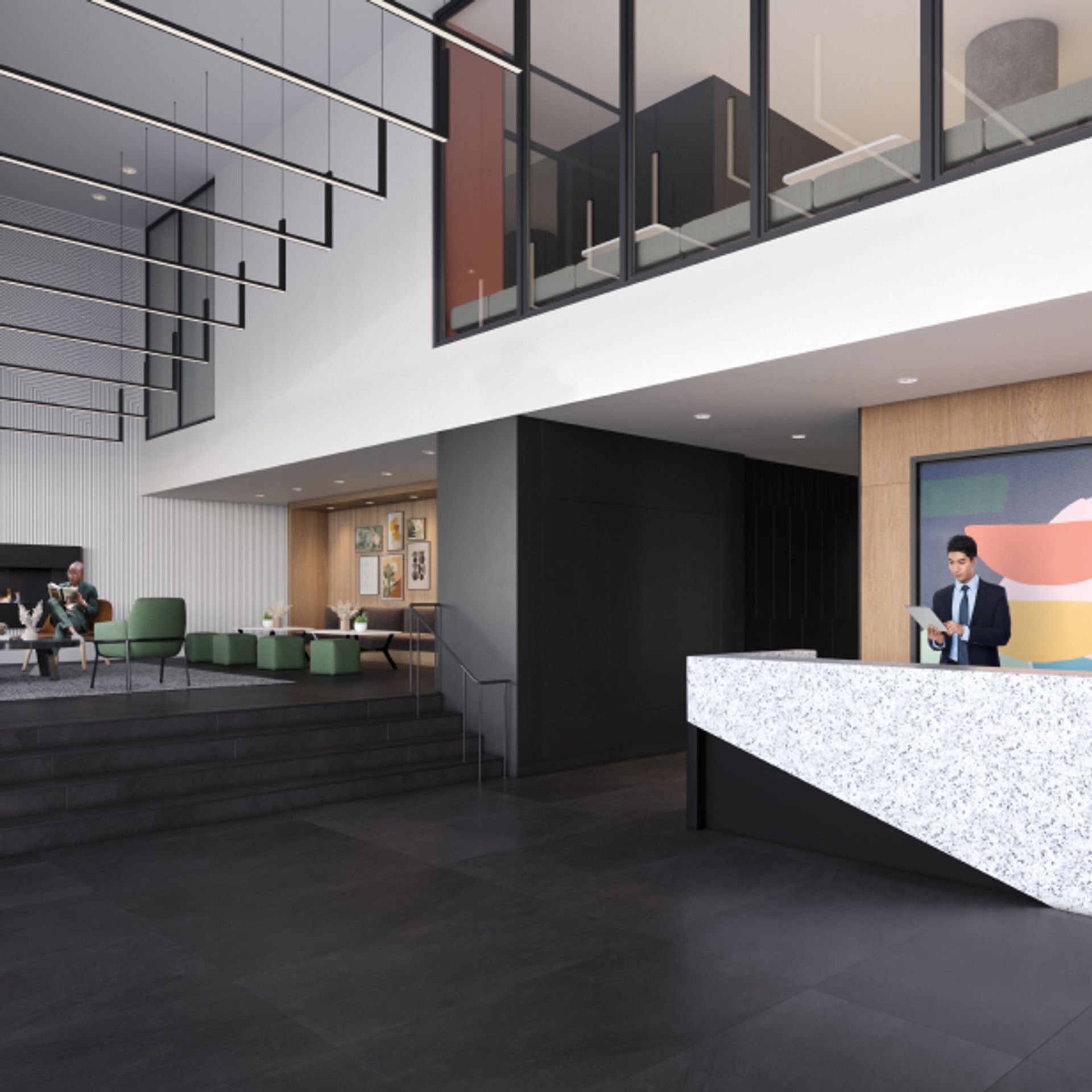 amenities_lobby at 668 Whiting Way, Coquitlam West, Coquitlam amenities_lobby at 668 Whiting Way, Coquitlam West, Coquitlam