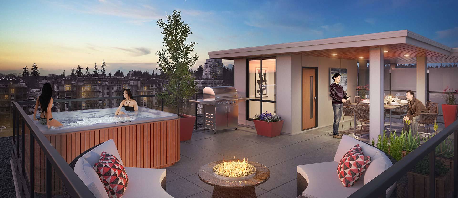 adera-virtuoso-rooftop at 6033 Gray Avenue, University VW, Vancouver West adera-virtuoso-rooftop at 6033 Gray Avenue, University VW, Vancouver West