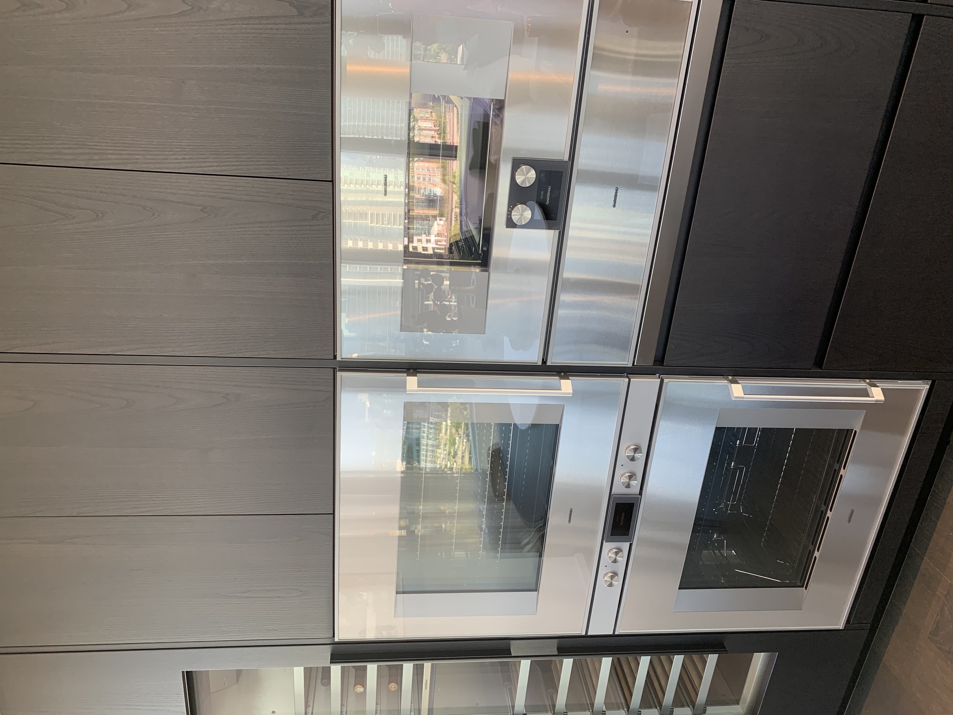Tesoro Gaggenau integrated appliances at 1601 Quebec, False Creek, Vancouver West Tesoro Gaggenau integrated appliances at 1601 Quebec, False Creek, Vancouver West