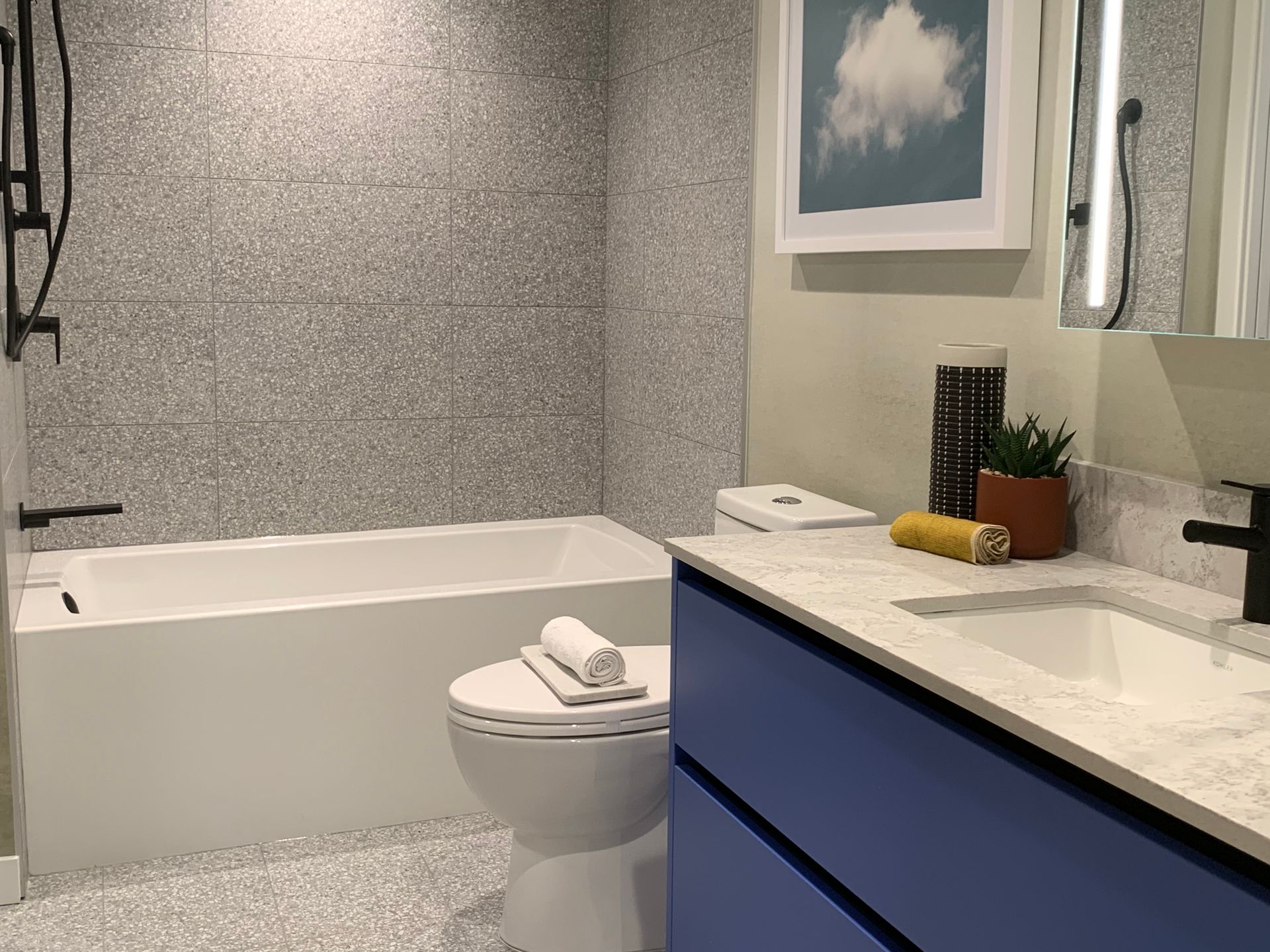 bathroom in inspired scheme at 155 E 37 Avenue, Main, Vancouver East bathroom in inspired scheme at 155 E 37 Avenue, Main, Vancouver East