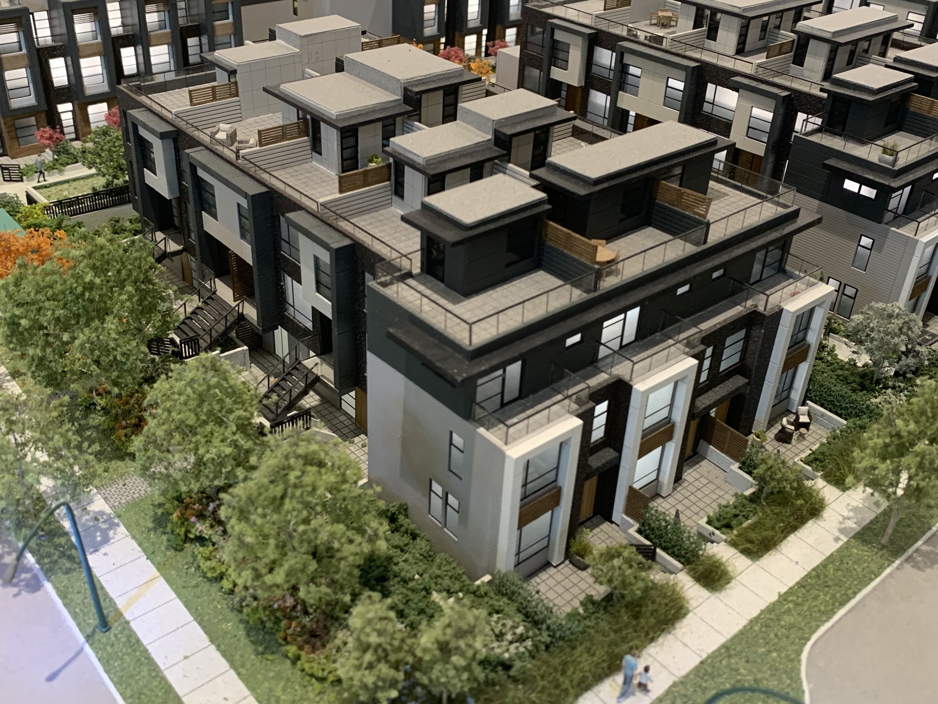 Kin - south facade showing Boulevard;Garden Flat; and City Home at 7470 Buller Avenue, Metrotown, Burnaby South Kin - south facade showing Boulevard;Garden Flat; and City Home at 7470 Buller Avenue, Metrotown, Burnaby South