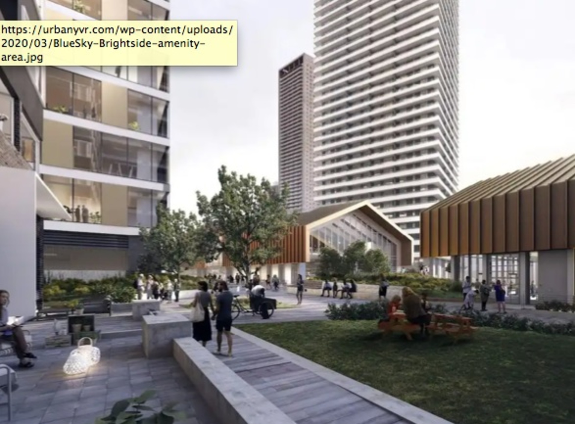 bluesky-brightside-rendering-amenity-building-and-courtyard at 13583 104 Avenue, Surrey Central (Central City), North Surrey bluesky-brightside-rendering-amenity-building-and-courtyard at 13583 104 Avenue, Surrey Central (Central City), North Surrey