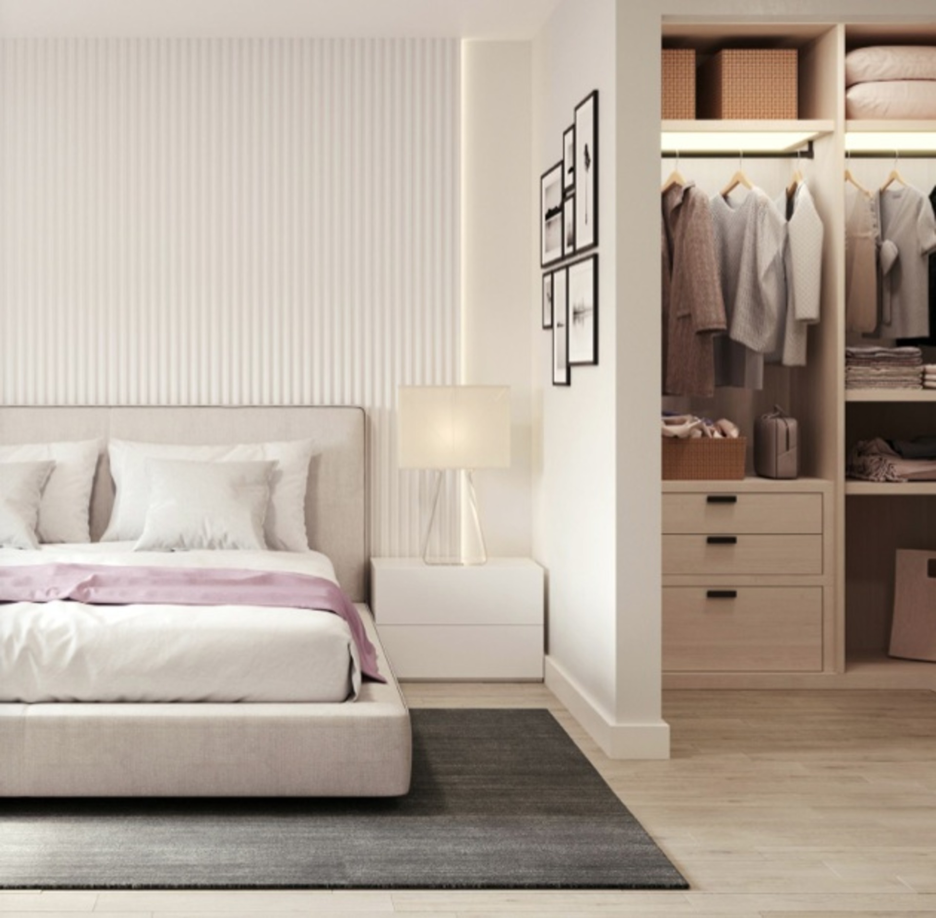 The Hillcrest-'Uptown'-bedroom-closet-light-colour-scheme at 192 W King Edward Avenue, Cambie, Vancouver West The Hillcrest-'Uptown'-bedroom-closet-light-colour-scheme at 192 W King Edward Avenue, Cambie, Vancouver West