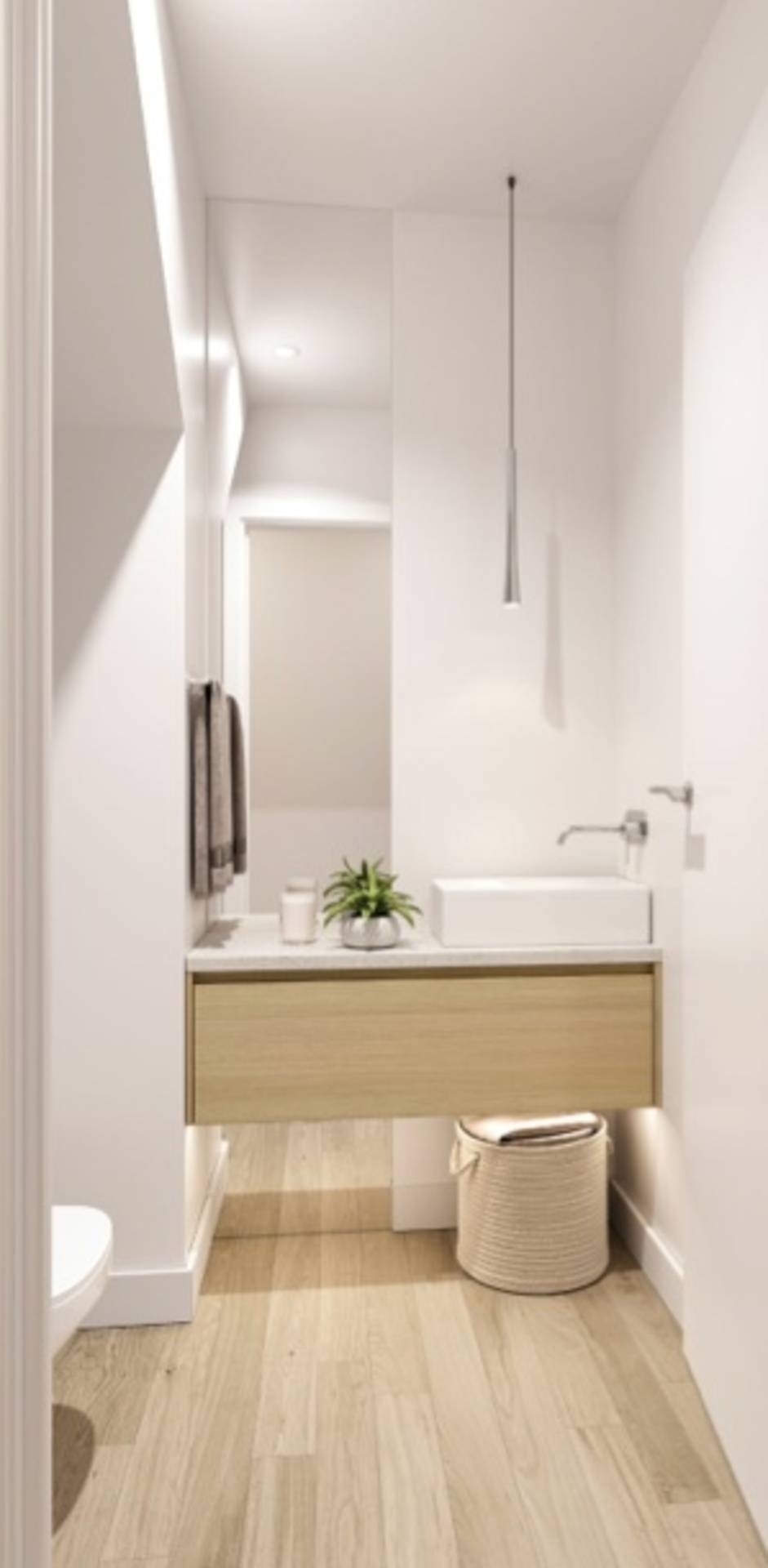 The Hillcrest-'Uptown'-powder-room-light-colour-scheme at 192 W King Edward Avenue, Cambie, Vancouver West The Hillcrest-'Uptown'-powder-room-light-colour-scheme at 192 W King Edward Avenue, Cambie, Vancouver West
