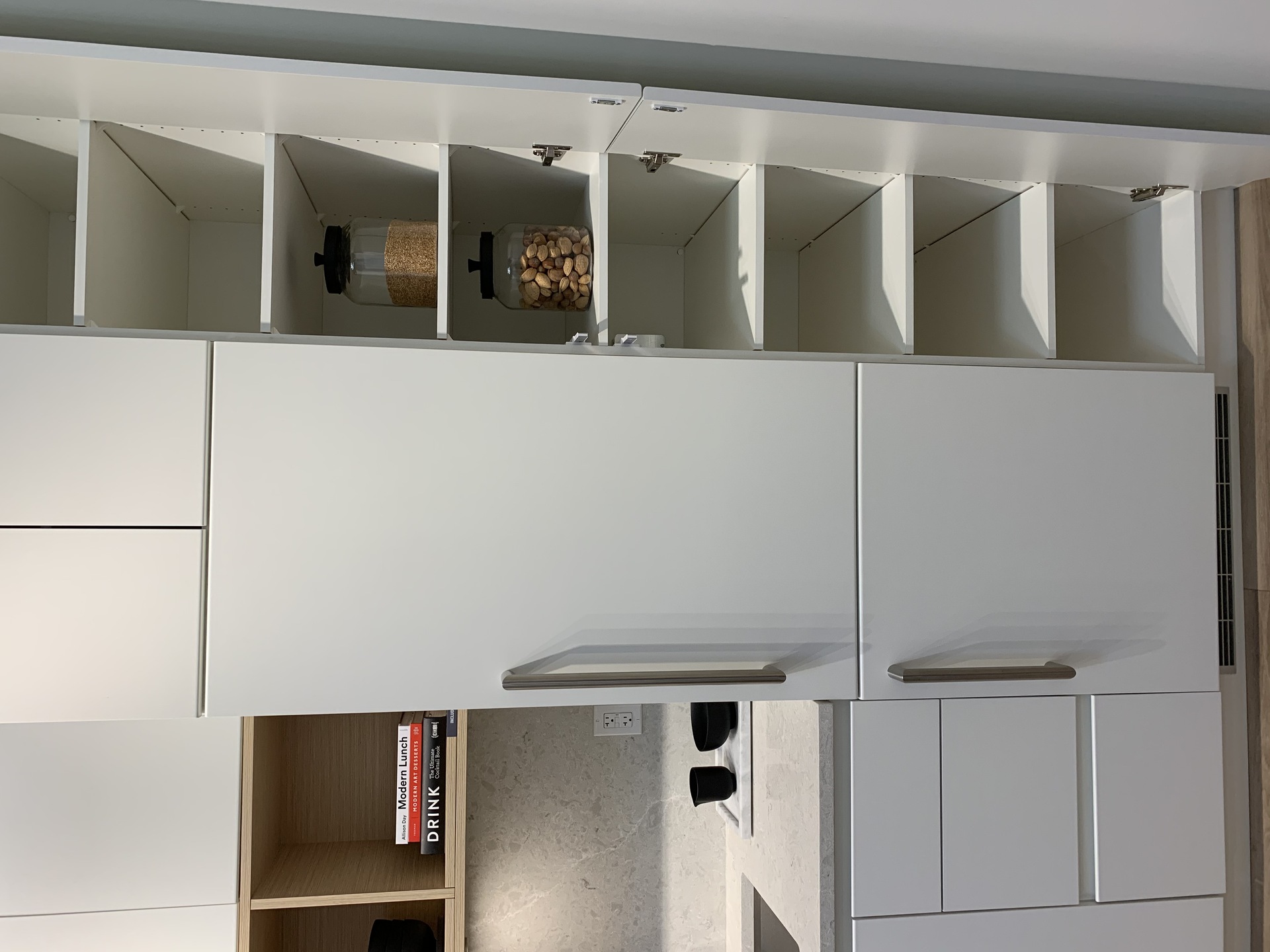 alaska-1-bed-kitchen-with-pantry-in-white-colour-scheme at 4455 Alaska Street, Brentwood Park, Burnaby North alaska-1-bed-kitchen-with-pantry-in-white-colour-scheme at 4455 Alaska Street, Brentwood Park, Burnaby North