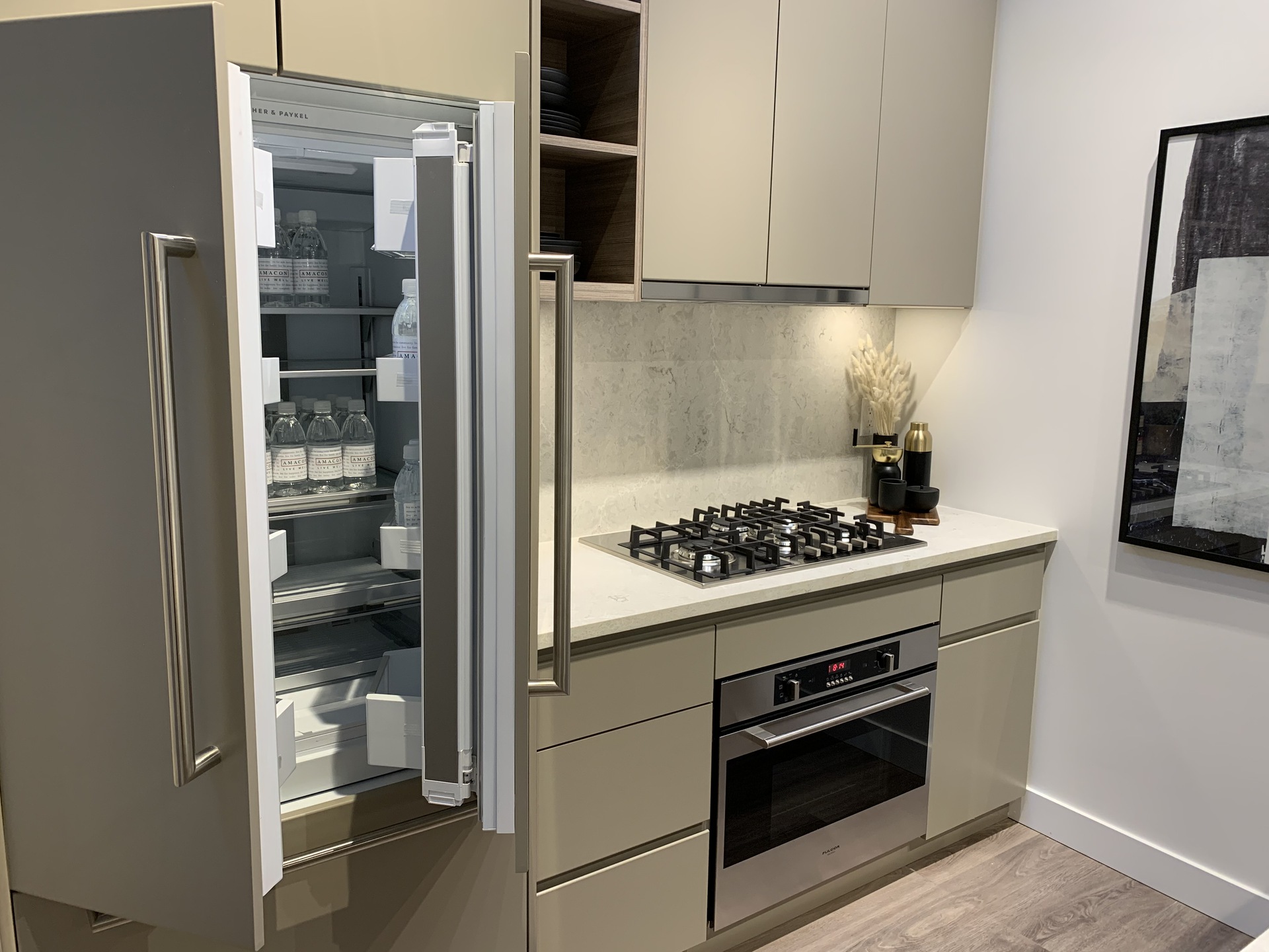 alaska-2-bed-display-2b-plan-showing-french-door-fisher-paykel-fridge-in-grey-colour-scheme at 4455 Alaska Street, Brentwood Park, Burnaby North alaska-2-bed-display-2b-plan-showing-french-door-fisher-paykel-fridge-in-grey-colour-scheme at 4455 Alaska Street, Brentwood Park, Burnaby North