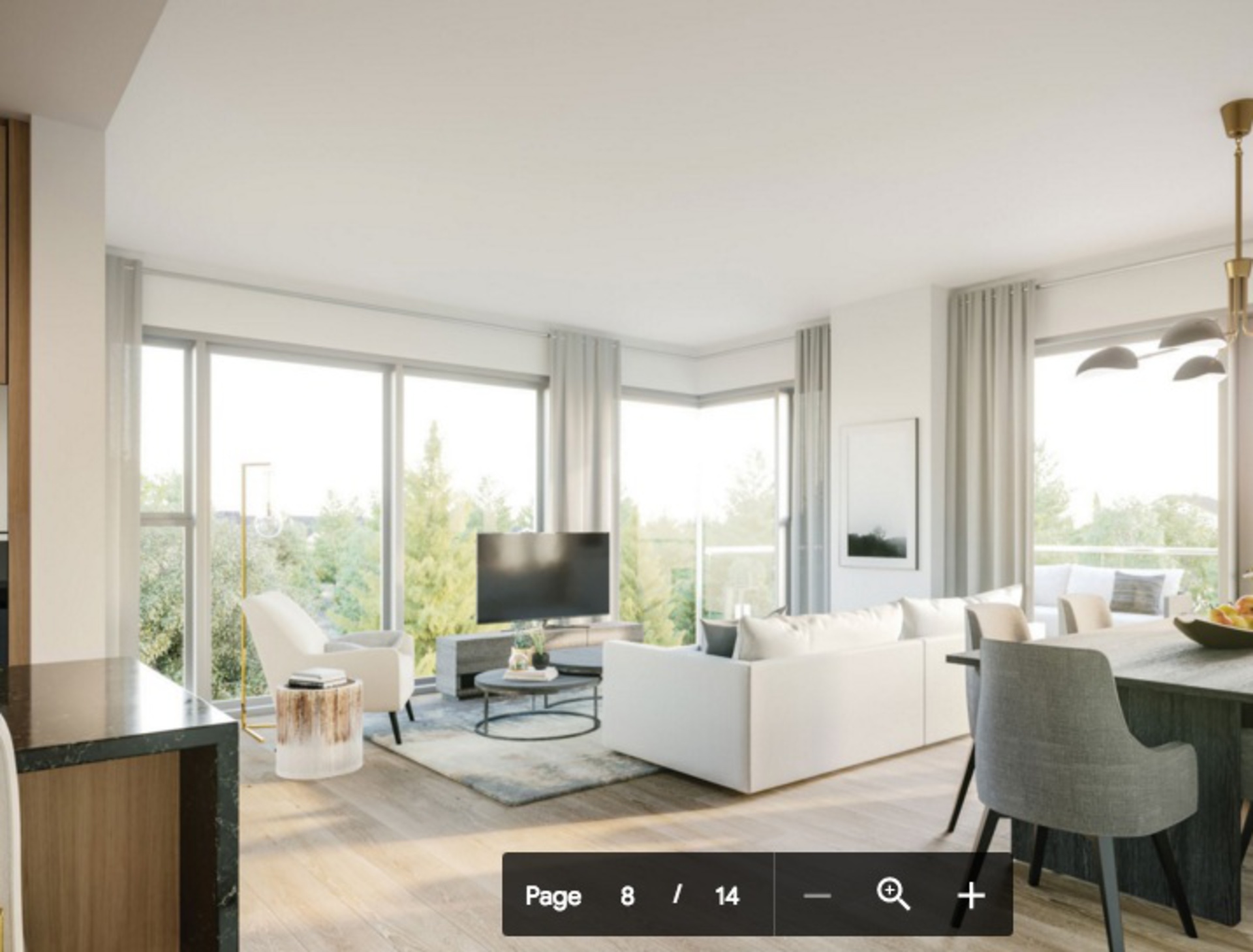 Dunbar @39th - Living Room rendering at 3636 W 39th Avenue, Dunbar, Vancouver West Dunbar @39th - Living Room rendering at 3636 W 39th Avenue, Dunbar, Vancouver West