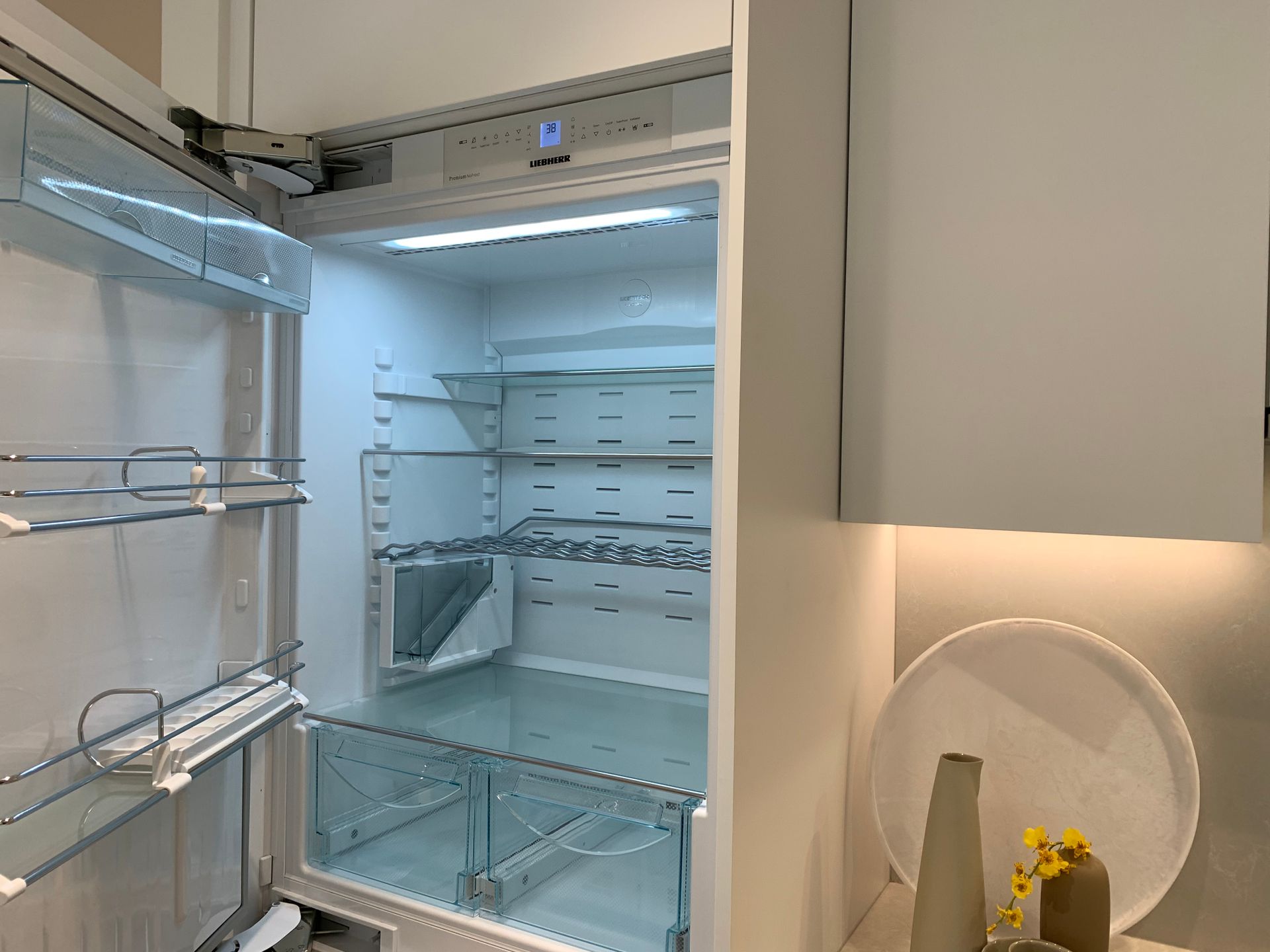 Liebherr integrated fridge at 5740 Cambie Street, Cambie, Vancouver West Liebherr integrated fridge at 5740 Cambie Street, Cambie, Vancouver West