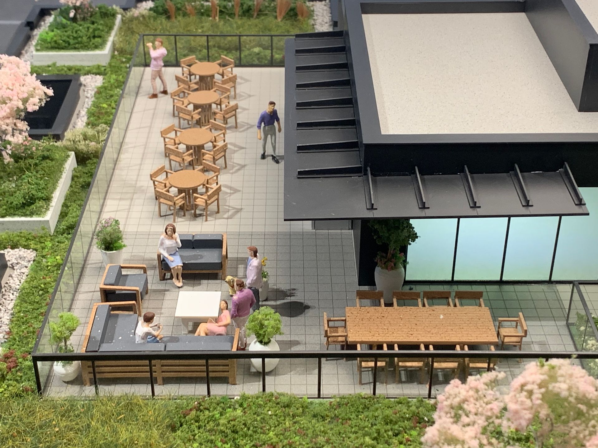 w16 amenity roof top terrace seating at 3220 Cambie Street, Cambie, Vancouver West w16 amenity roof top terrace seating at 3220 Cambie Street, Cambie, Vancouver West