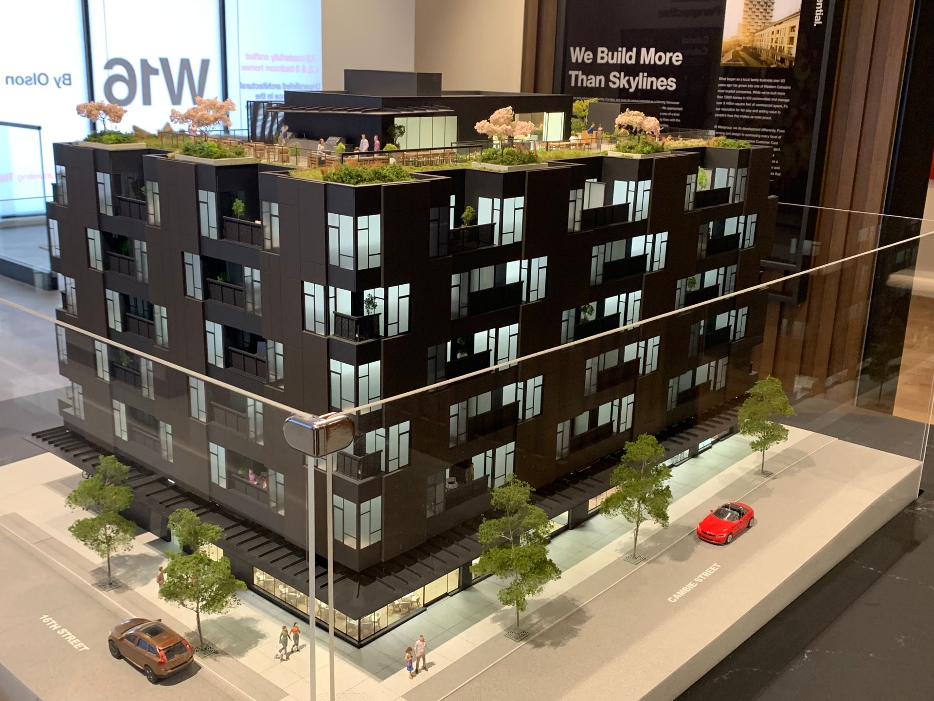 w16 NW facade model at 3220 Cambie Street, Cambie, Vancouver West w16 NW facade model at 3220 Cambie Street, Cambie, Vancouver West