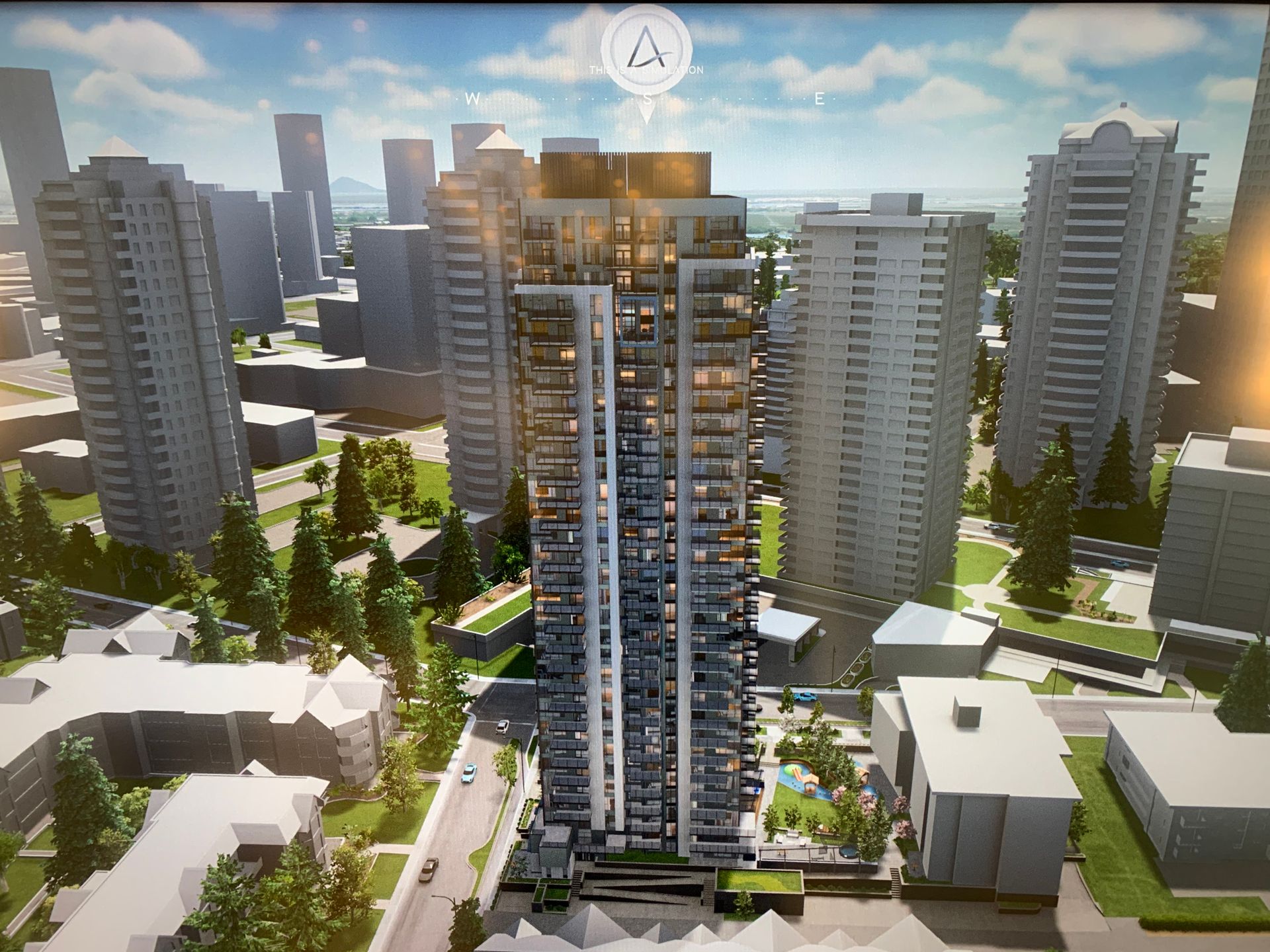 Artesia north facade at 4275 Grange Street, Metrotown, Burnaby South Artesia north facade at 4275 Grange Street, Metrotown, Burnaby South