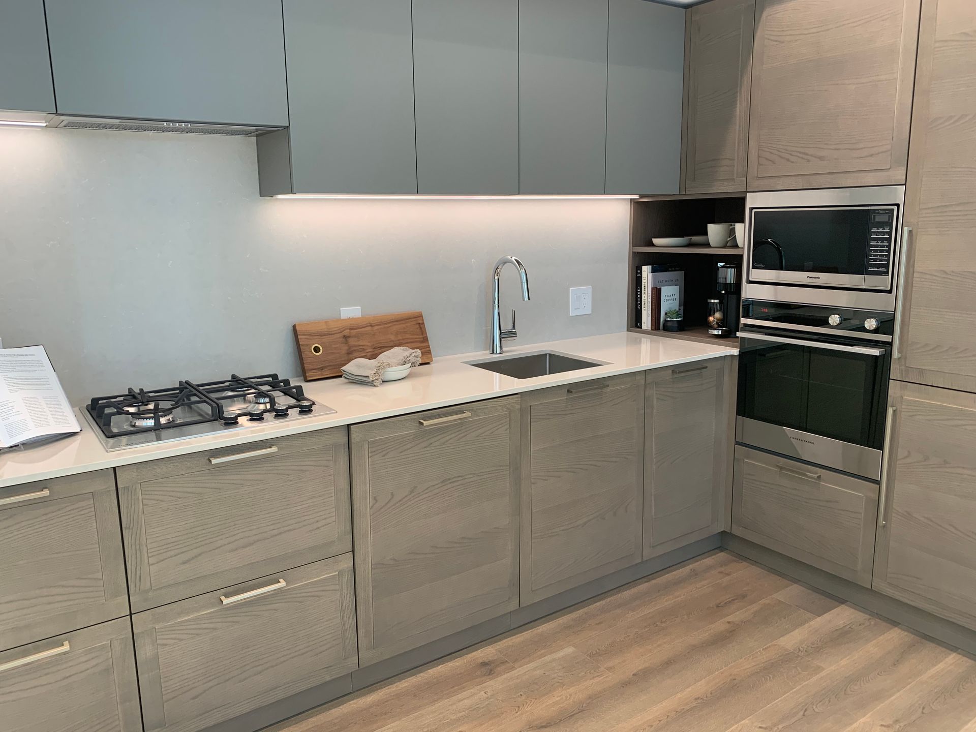 Artesia one bed display in dark(earth)scheme(notice reverse Skaker cabinetry) at 4275 Grange Street, Metrotown, Burnaby South Artesia one bed display in dark(earth)scheme(notice reverse Skaker cabinetry) at 4275 Grange Street, Metrotown, Burnaby South