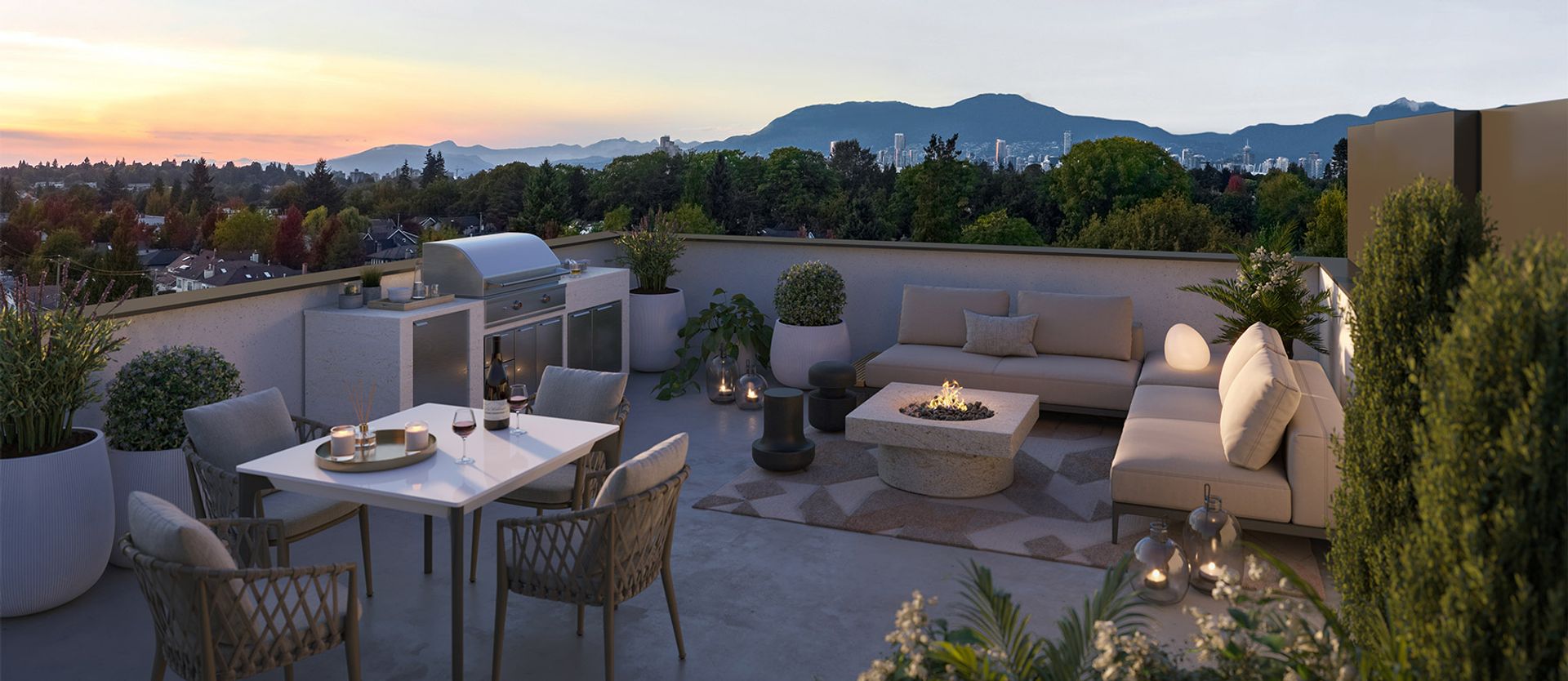 Roof Top Deck at 4088 Columbia Street, Cambie, Vancouver West Roof Top Deck at 4088 Columbia Street, Cambie, Vancouver West