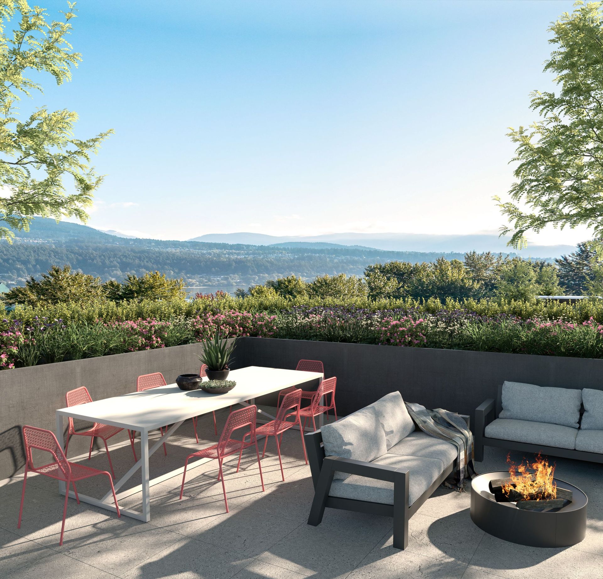 HUE Port Moody Roof Top Terrace at 125 Albert Street, Port Moody Centre, Port Moody HUE Port Moody Roof Top Terrace at 125 Albert Street, Port Moody Centre, Port Moody