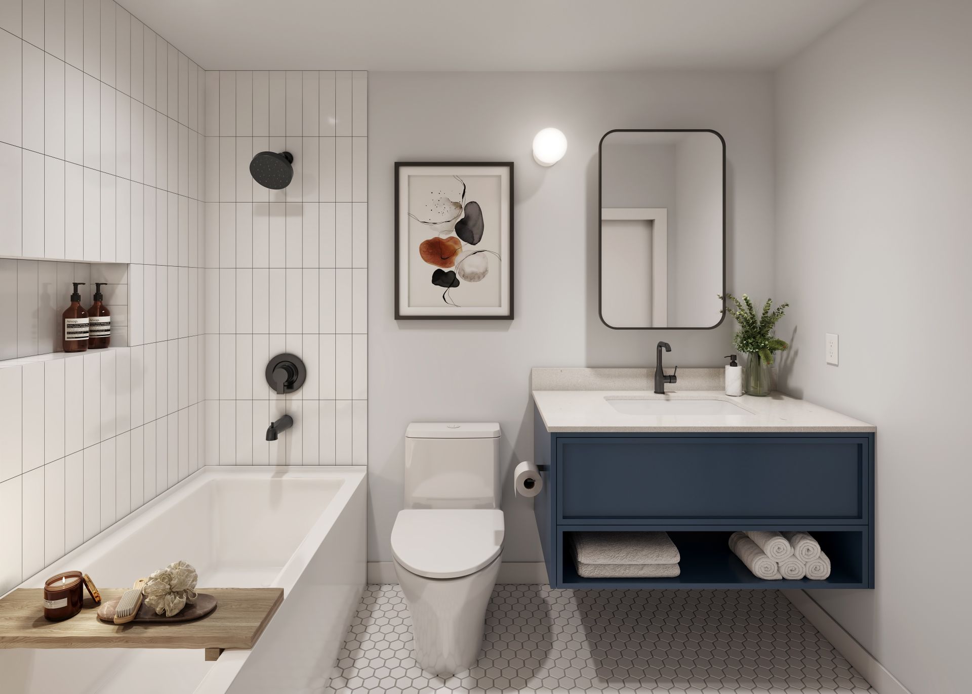 ensuite-blue at 1969 East 49th Avenue, Victoria VE, Vancouver East ensuite-blue at 1969 East 49th Avenue, Victoria VE, Vancouver East