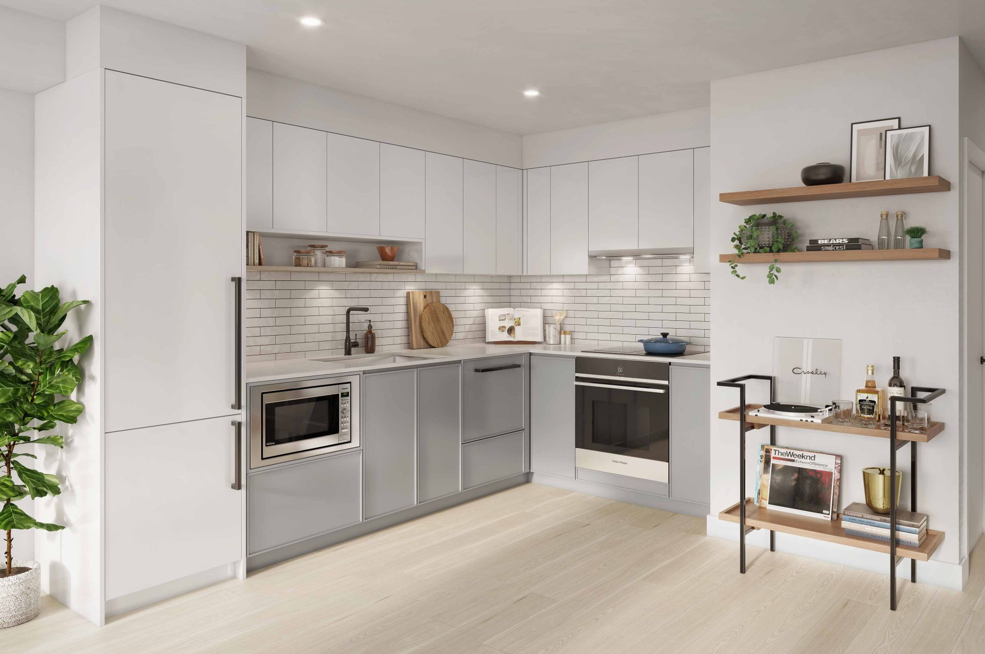 kitchen-grey-scheme at 1969 East 49th Avenue, Victoria VE, Vancouver East kitchen-grey-scheme at 1969 East 49th Avenue, Victoria VE, Vancouver East
