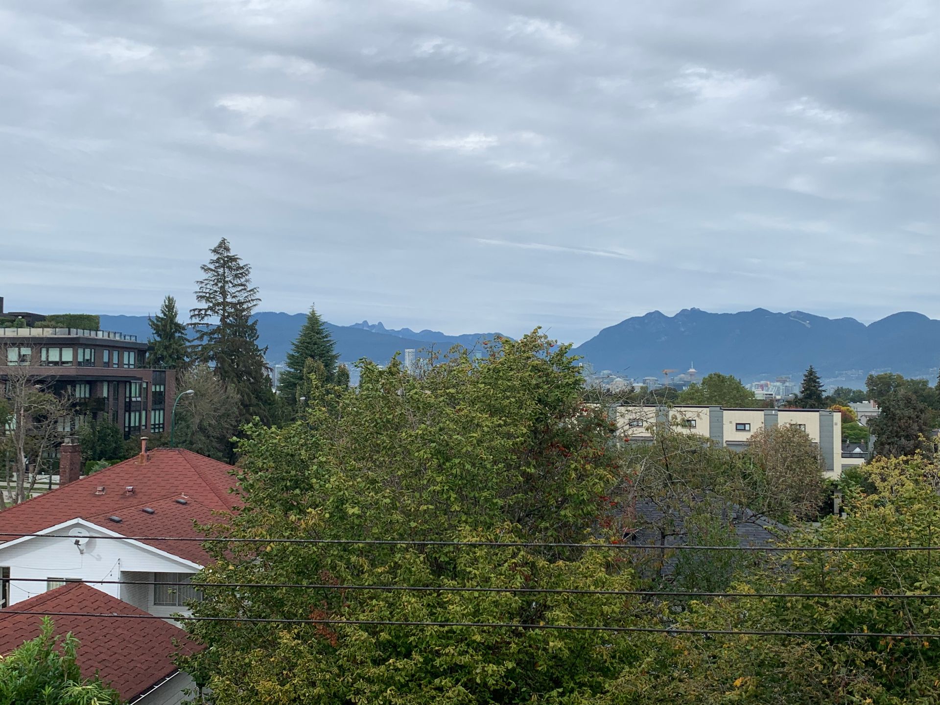 seasons TH557 roof top deck view tot he north at  W 26th Street, South Cambie, Vancouver West seasons TH557 roof top deck view tot he north at  W 26th Street, South Cambie, Vancouver West
