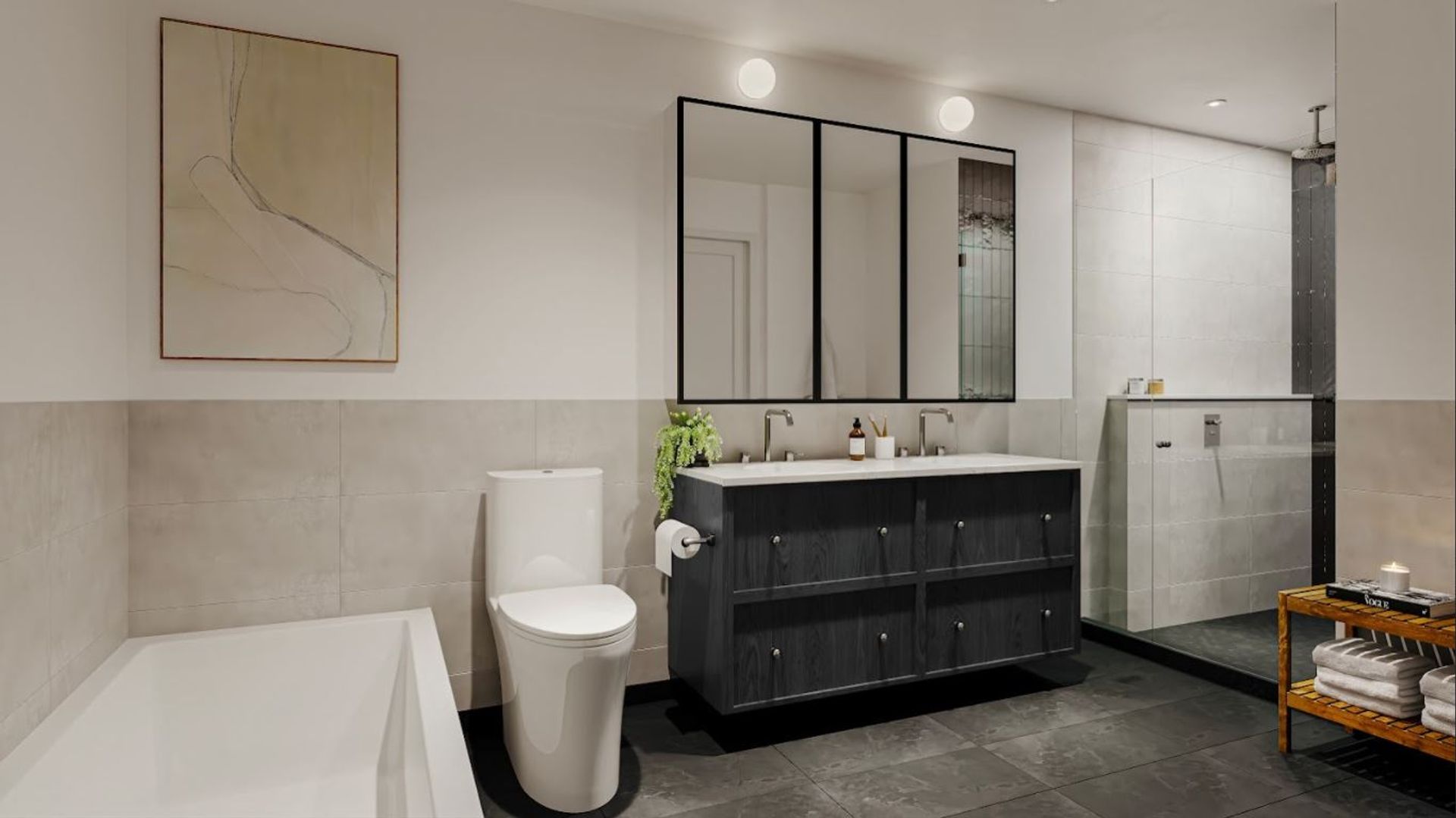 seasons-bathroom at  W 26th Street, South Cambie, Vancouver West seasons-bathroom at  W 26th Street, South Cambie, Vancouver West