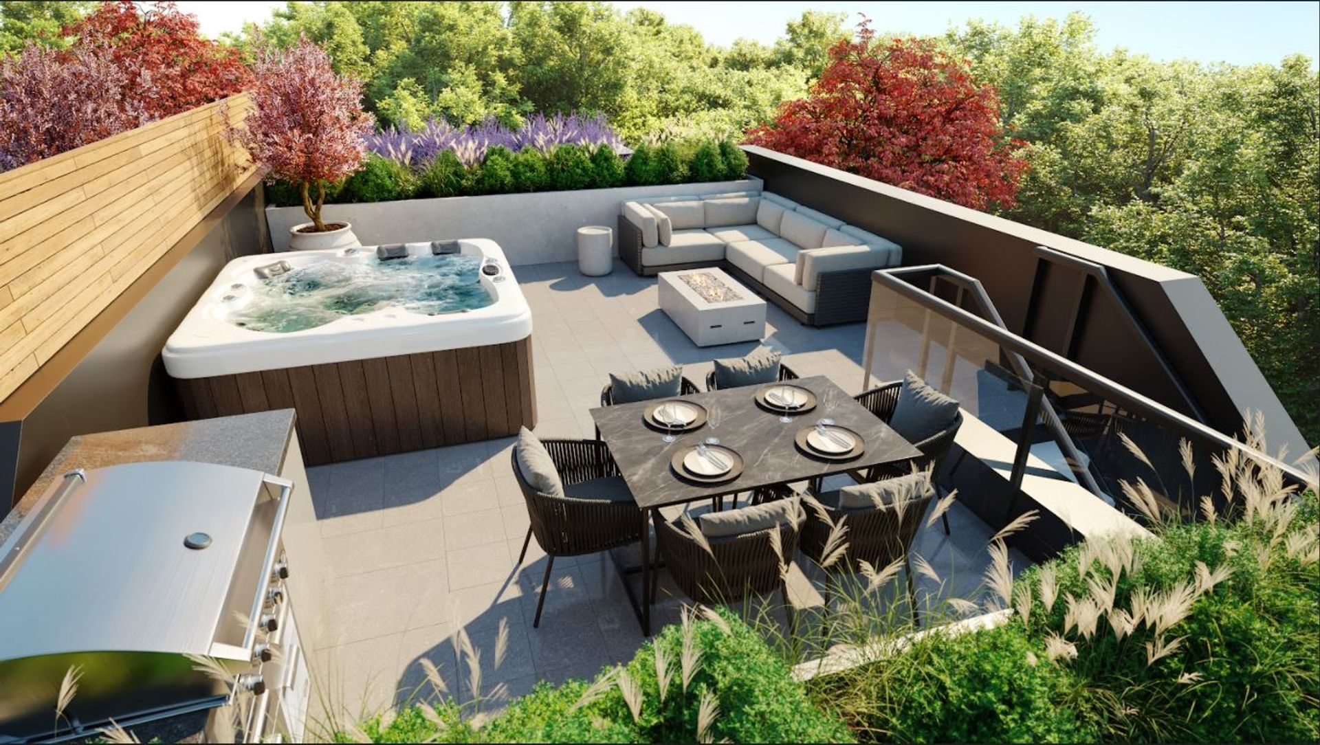 seasons-rooftop rendering at  W 26th Street, South Cambie, Vancouver West seasons-rooftop rendering at  W 26th Street, South Cambie, Vancouver West