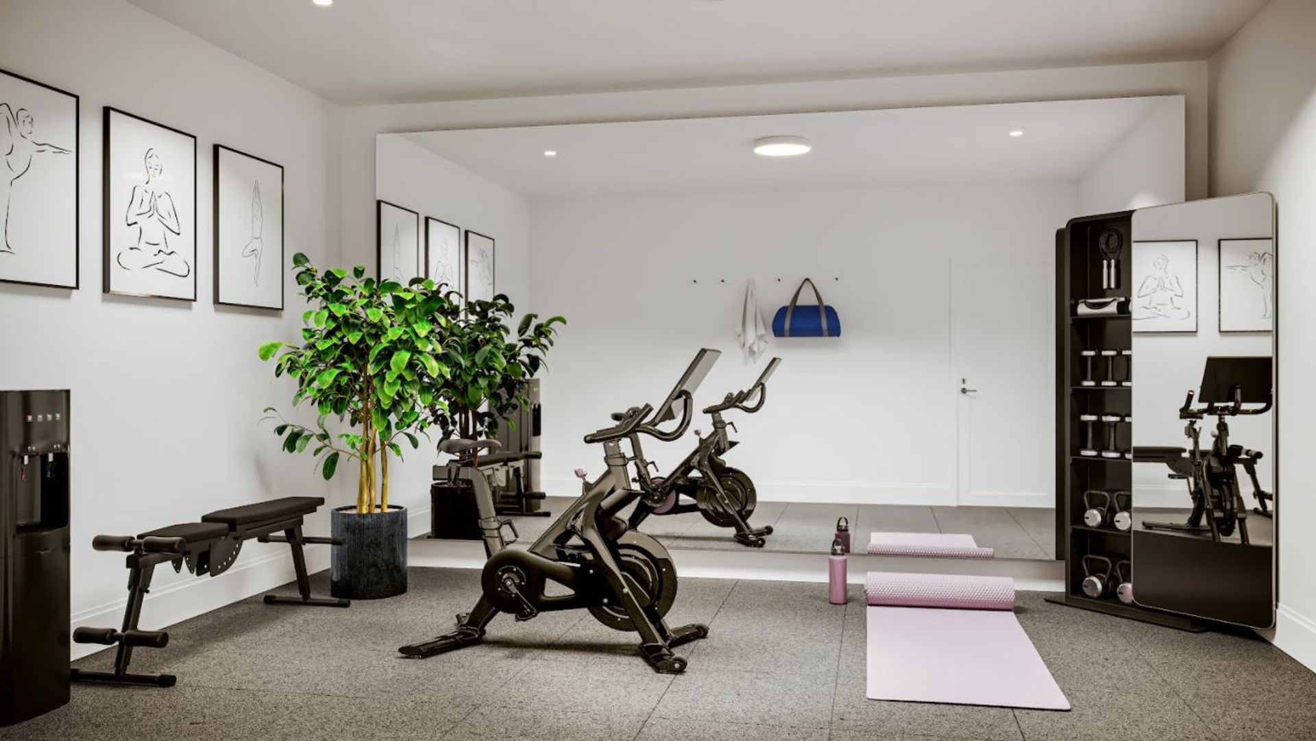 seasons-wellness-room, home gym at  W 26th Street, South Cambie, Vancouver West seasons-wellness-room, home gym at  W 26th Street, South Cambie, Vancouver West