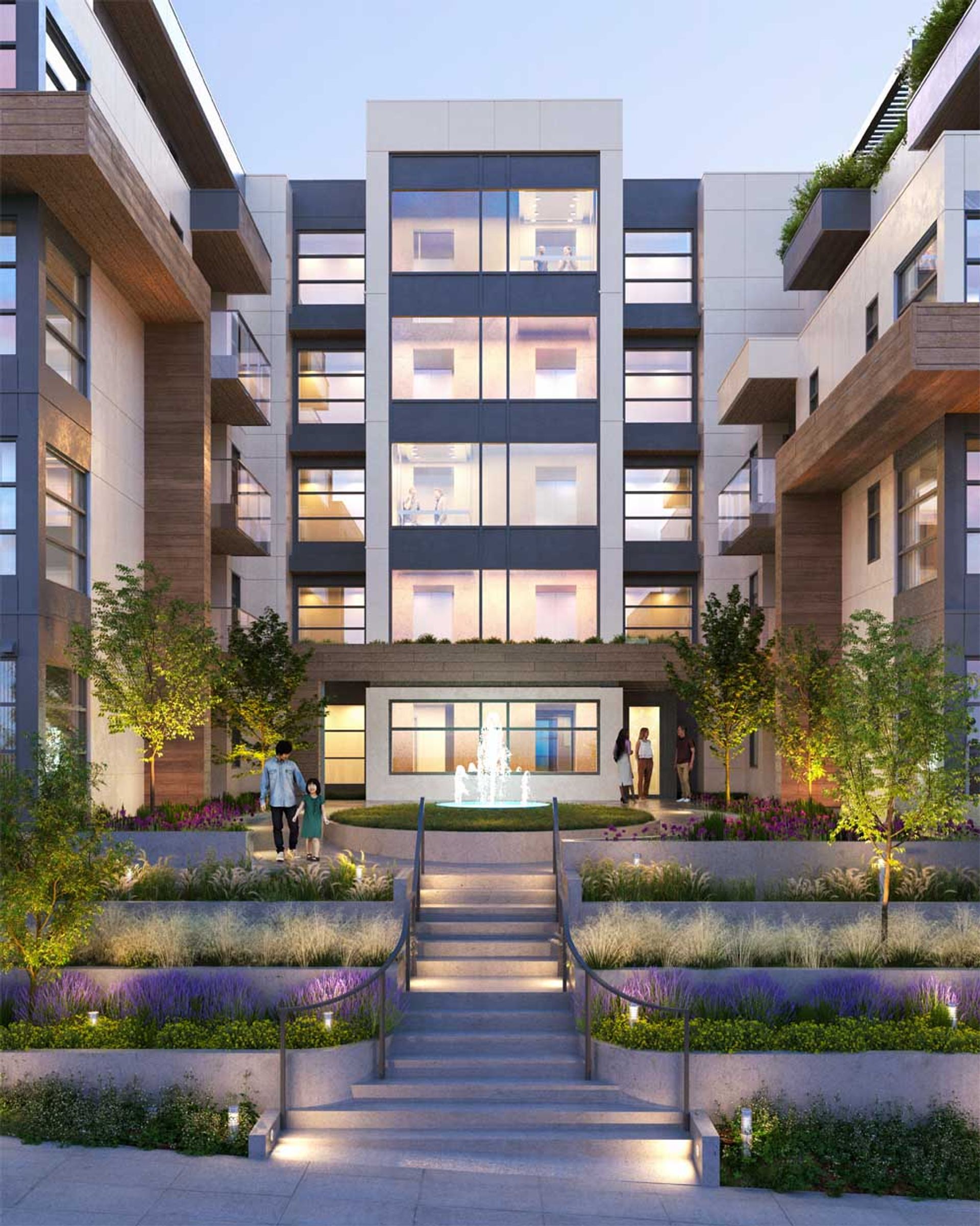 insignia-by-inspira water feature at 19575 65 Avenue, Clayton, Cloverdale insignia-by-inspira water feature at 19575 65 Avenue, Clayton, Cloverdale