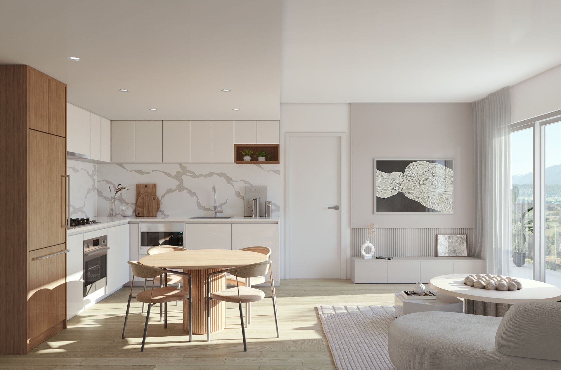 Lucent  kitchen-l-shape-light-scheme at 135A St 106 Avenue, Whalley, North Surrey Lucent  kitchen-l-shape-light-scheme at 135A St 106 Avenue, Whalley, North Surrey