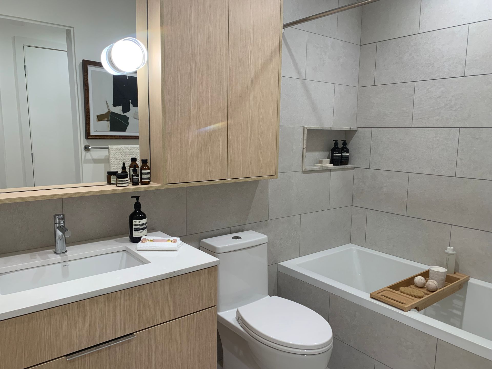 ashleigh bathroom in morning scheme at 5080 & 5138 Ash Street, Oakridge VW, Vancouver West ashleigh bathroom in morning scheme at 5080 & 5138 Ash Street, Oakridge VW, Vancouver West