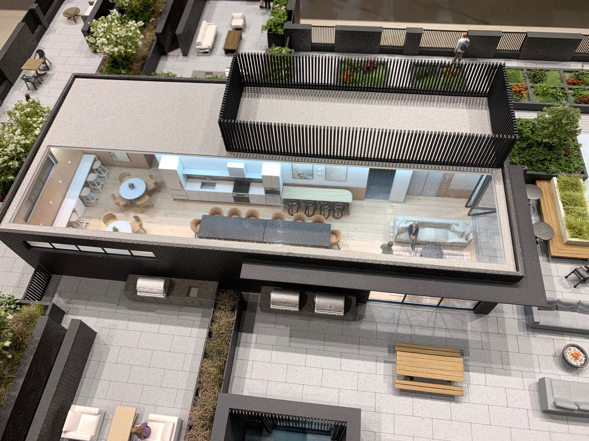 ashleigh rooftop amenity model at 5080 & 5138 Ash Street, Oakridge VW, Vancouver West ashleigh rooftop amenity model at 5080 & 5138 Ash Street, Oakridge VW, Vancouver West