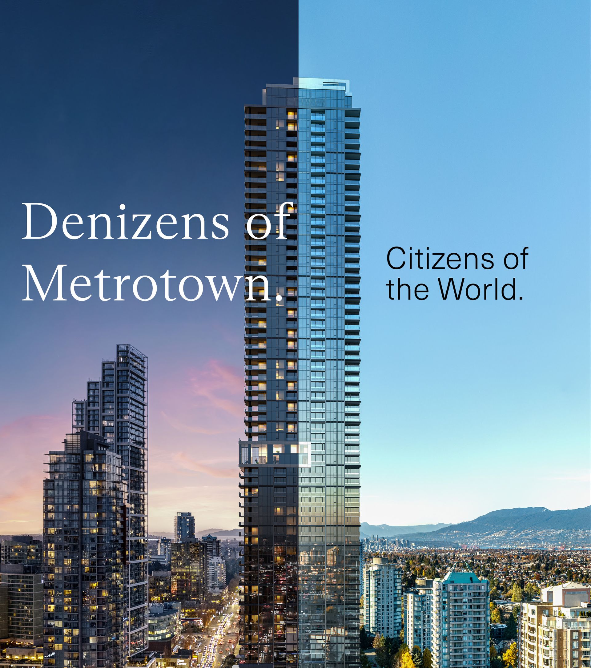 Citizen tallest residental tower in Metrotown at 4653 Kingsway Avenue, Metrotown, Burnaby South Citizen tallest residental tower in Metrotown at 4653 Kingsway Avenue, Metrotown, Burnaby South