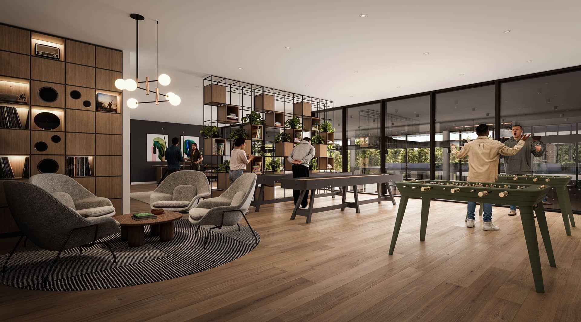 1 market square amenity-games-room at  Buckingham Drive And Guildford Drive, Ioco, Port Moody 1 market square amenity-games-room at  Buckingham Drive And Guildford Drive, Ioco, Port Moody