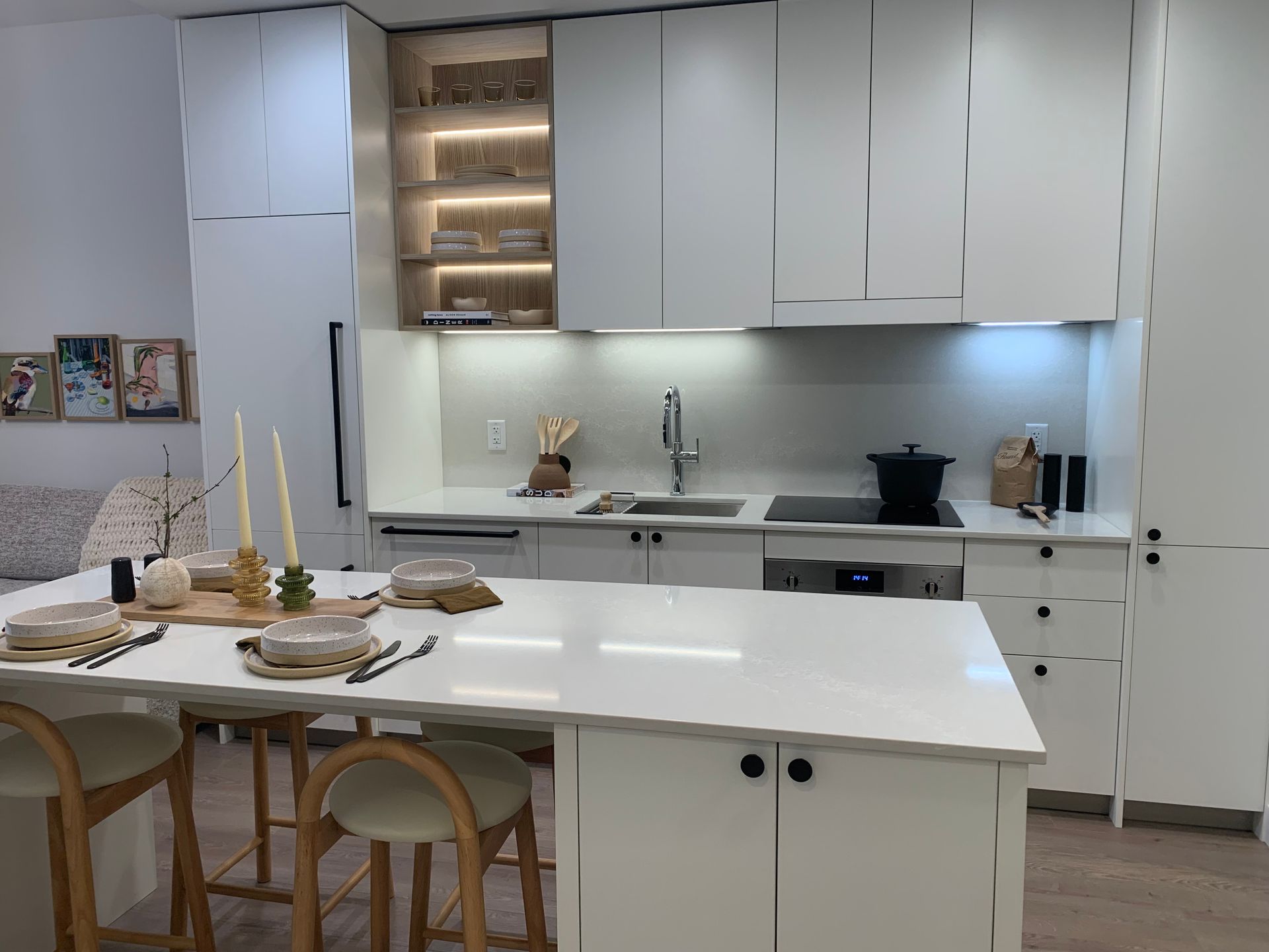 1 market square junior 2 bed kitchen display with island at  Buckingham Drive And Guildford Drive, Ioco, Port Moody 1 market square junior 2 bed kitchen display with island at  Buckingham Drive And Guildford Drive, Ioco, Port Moody