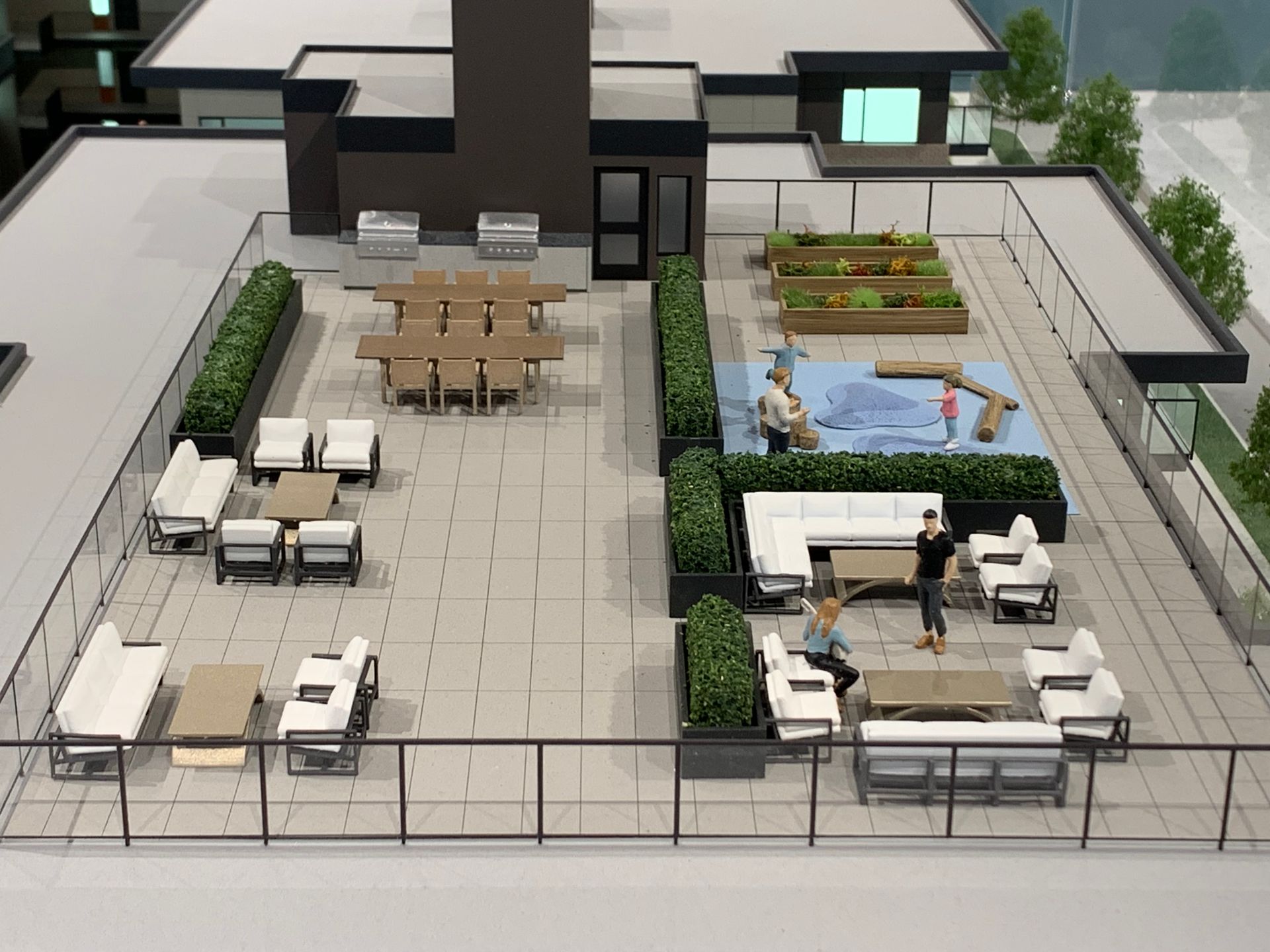 roof terrace amenity at 5026 Earles Street, Collingwood VE, Vancouver East roof terrace amenity at 5026 Earles Street, Collingwood VE, Vancouver East