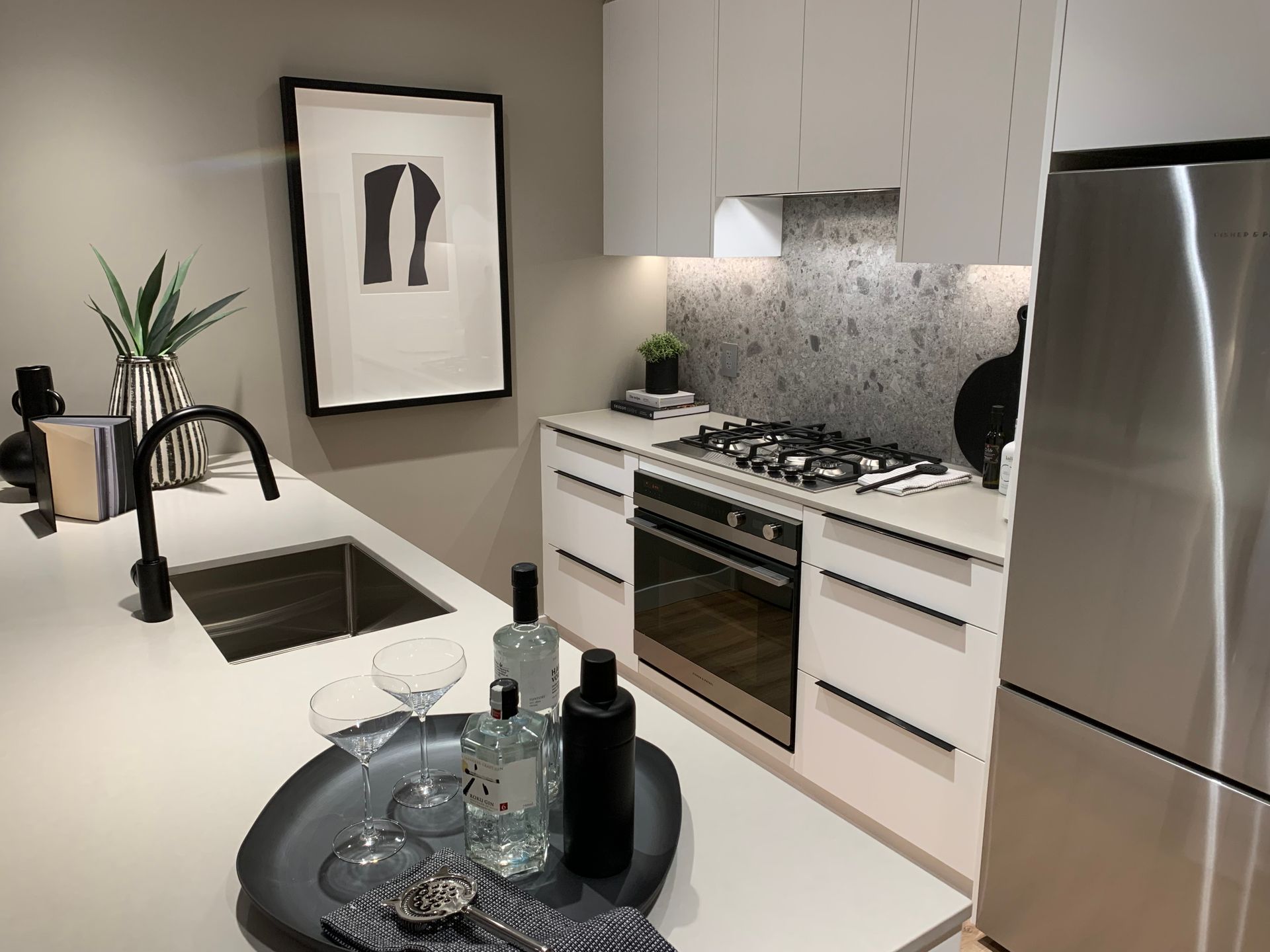 encore 2 bed display kitchen in mill scheme at 53 Kong Court, Coquitlam West, Coquitlam encore 2 bed display kitchen in mill scheme at 53 Kong Court, Coquitlam West, Coquitlam