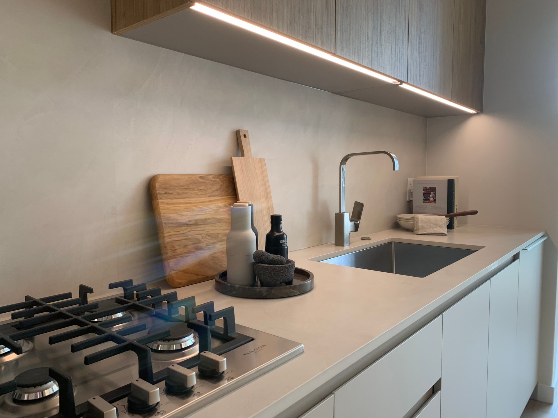 Soenhaus - dekton full slab backsplash at 710 Como Lake Avenue, Coquitlam West, Coquitlam Soenhaus - dekton full slab backsplash at 710 Como Lake Avenue, Coquitlam West, Coquitlam