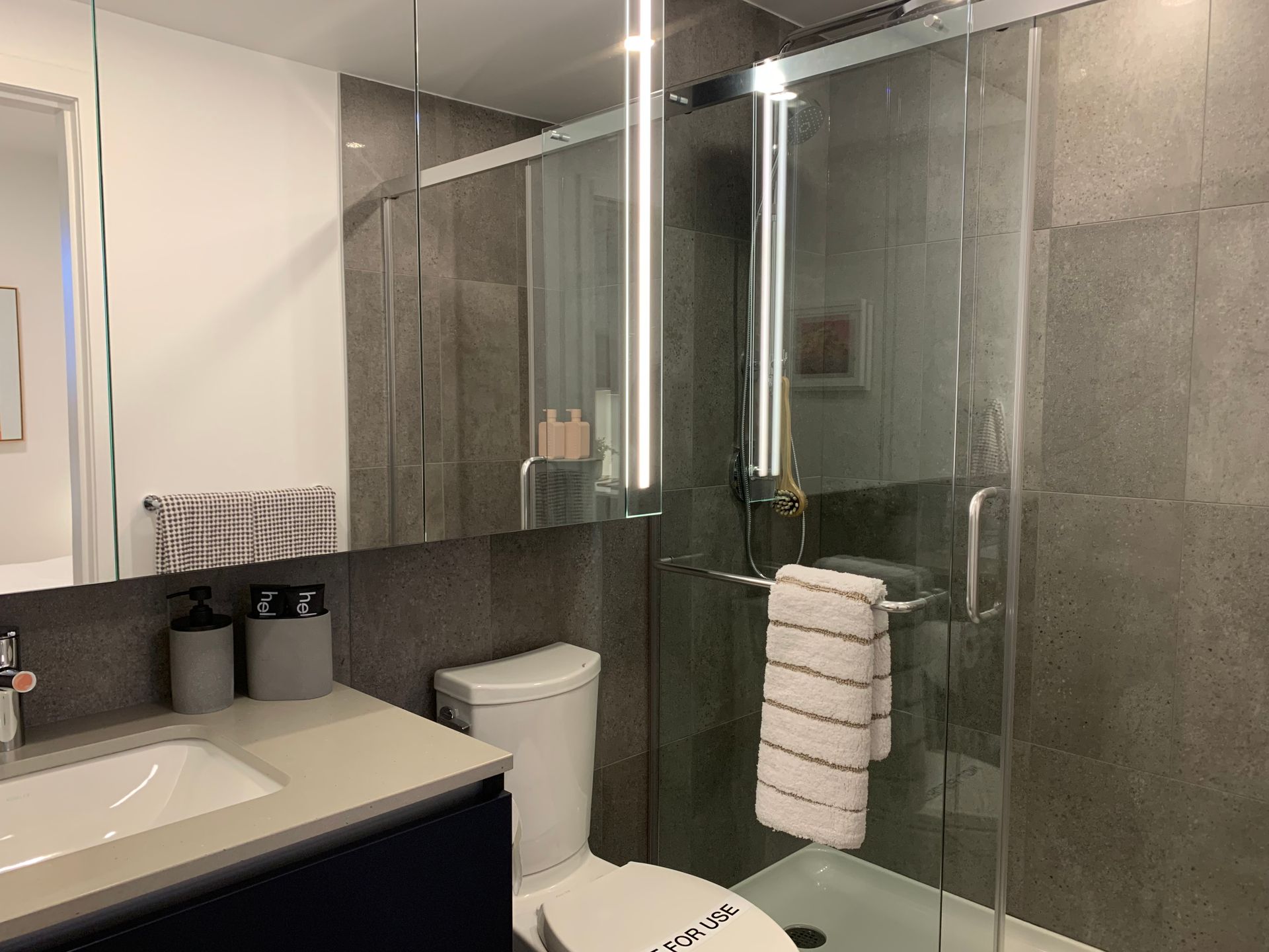 Intersect ensuite bathrm display at 10460 City Parkway, Surrey Central (Central City), North Surrey Intersect ensuite bathrm display at 10460 City Parkway, Surrey Central (Central City), North Surrey