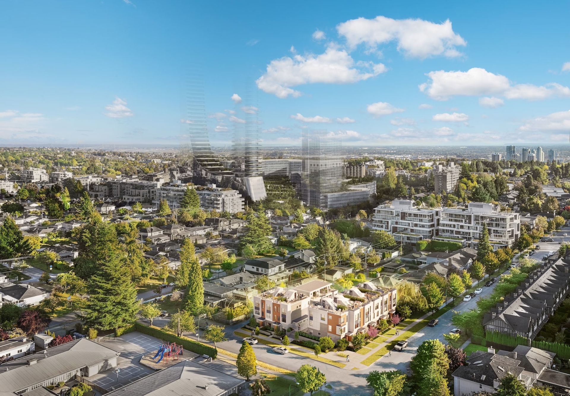 Willow Walk by Staton Bird Eye View at  Willow Street, Oakridge VW, Vancouver West Willow Walk by Staton Bird Eye View at  Willow Street, Oakridge VW, Vancouver West