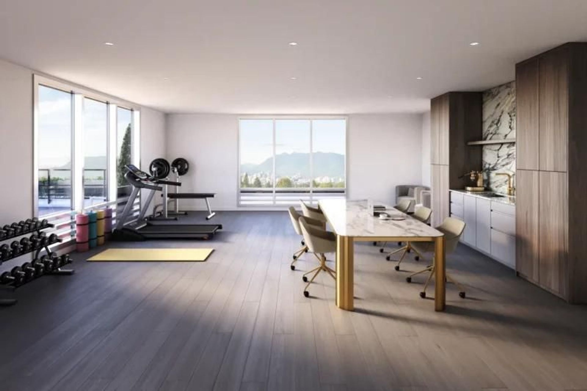 multi-purpose-room-party-room-kitchen-gym at 568 W 49th Avenue, Oakridge VW, Vancouver West multi-purpose-room-party-room-kitchen-gym at 568 W 49th Avenue, Oakridge VW, Vancouver West