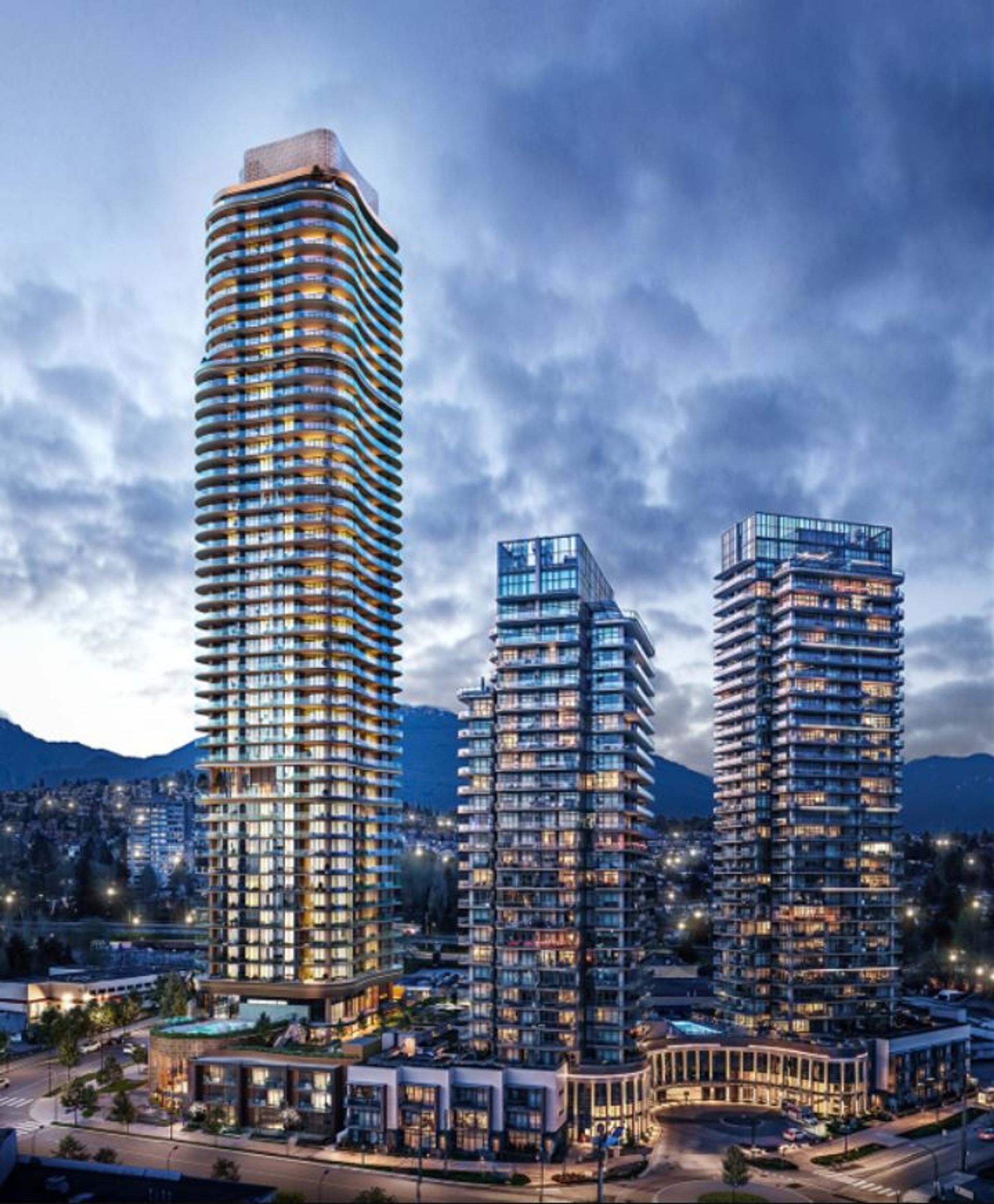 etoile-by-millenium-development-dusk at 2266 Springer Avenue, Brentwood Park, Burnaby North etoile-by-millenium-development-dusk at 2266 Springer Avenue, Brentwood Park, Burnaby North