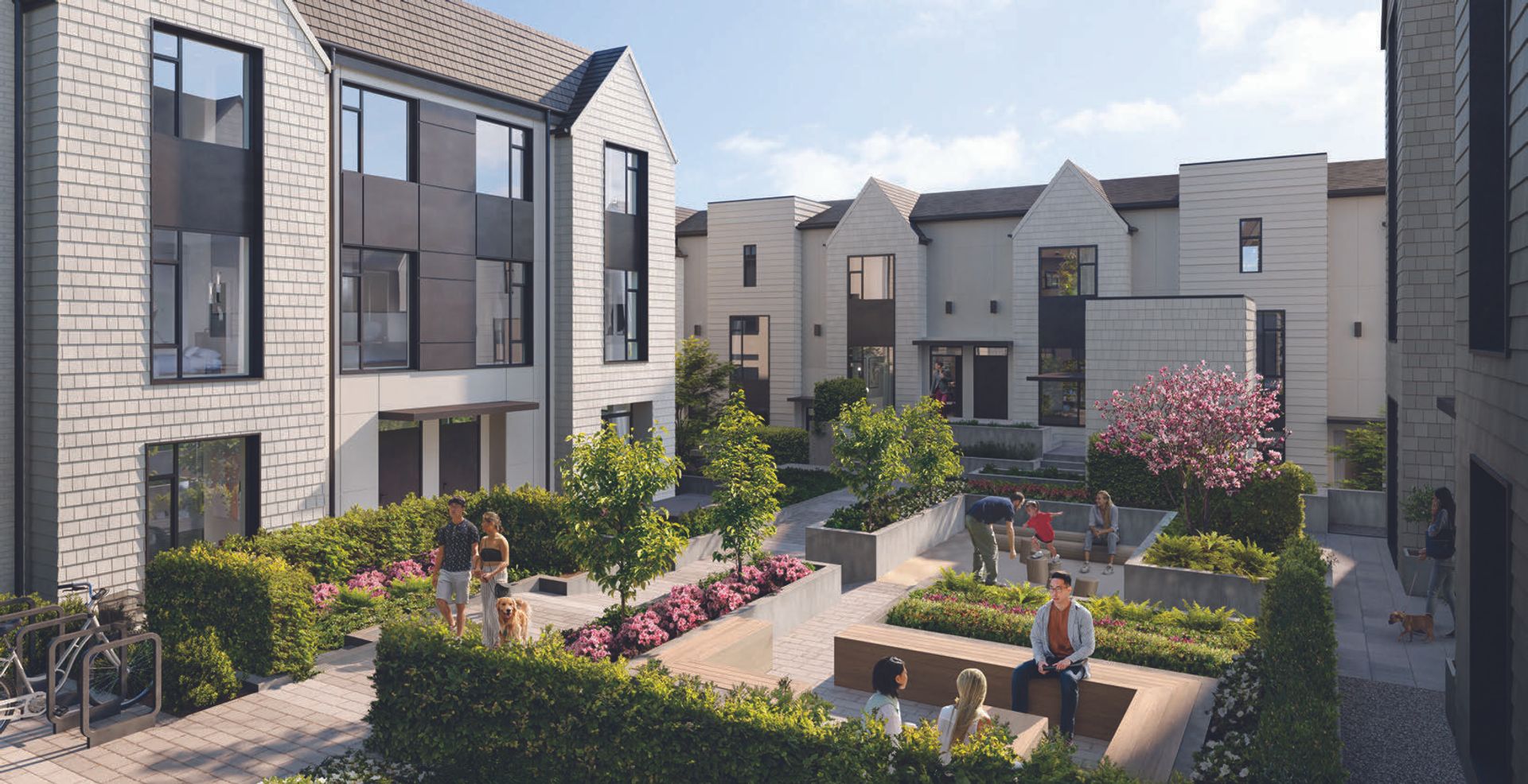 Whitford Landscaped Courtyard at 1008 West 37th Avenue, Shaughnessy, Vancouver West Whitford Landscaped Courtyard at 1008 West 37th Avenue, Shaughnessy, Vancouver West