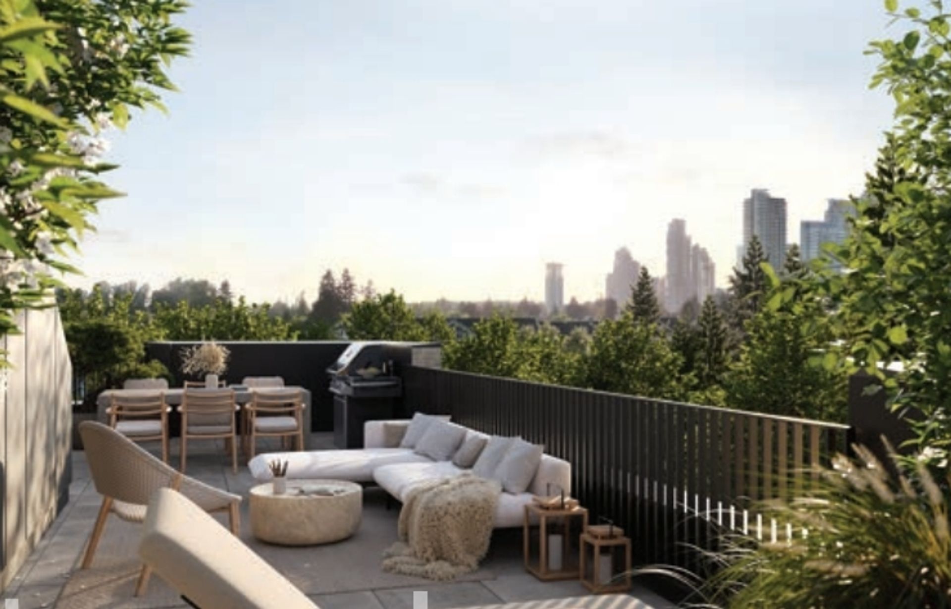 Koen townhome private roof deck  at 7118 Macpherson Avenue, Metrotown, Burnaby South Koen townhome private roof deck  at 7118 Macpherson Avenue, Metrotown, Burnaby South