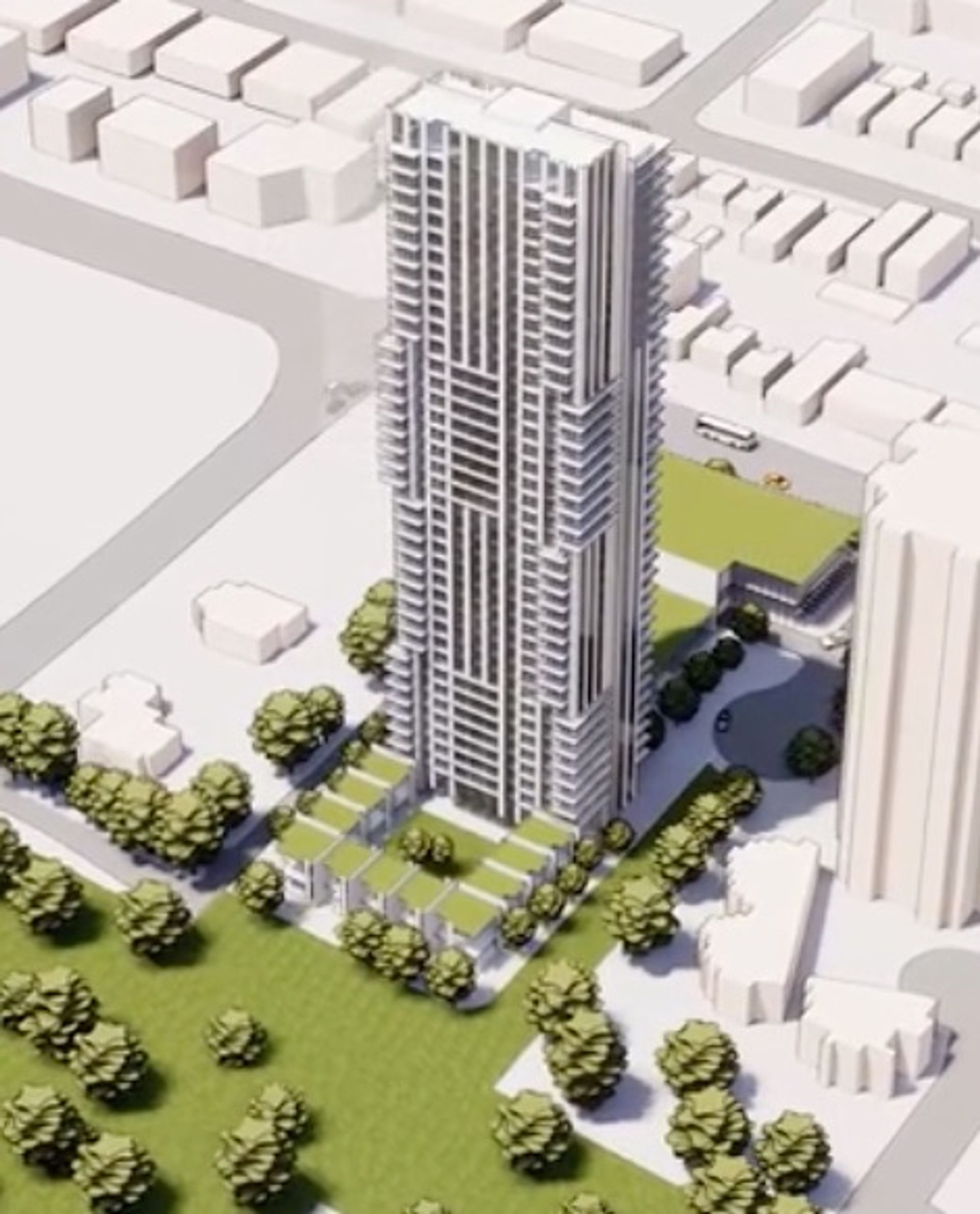 highgate-tower-exterior-rendering at 6948 Kingsway, Buckingham Heights, Burnaby South highgate-tower-exterior-rendering at 6948 Kingsway, Buckingham Heights, Burnaby South