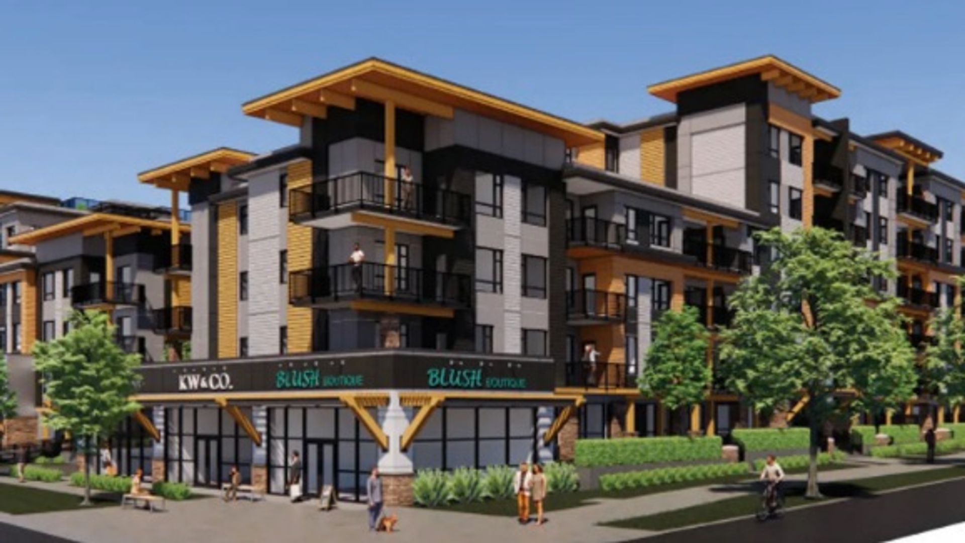 walnut-park-exterior-rendering at 20880 83 Avenue, Willoughby Heights, Langley walnut-park-exterior-rendering at 20880 83 Avenue, Willoughby Heights, Langley
