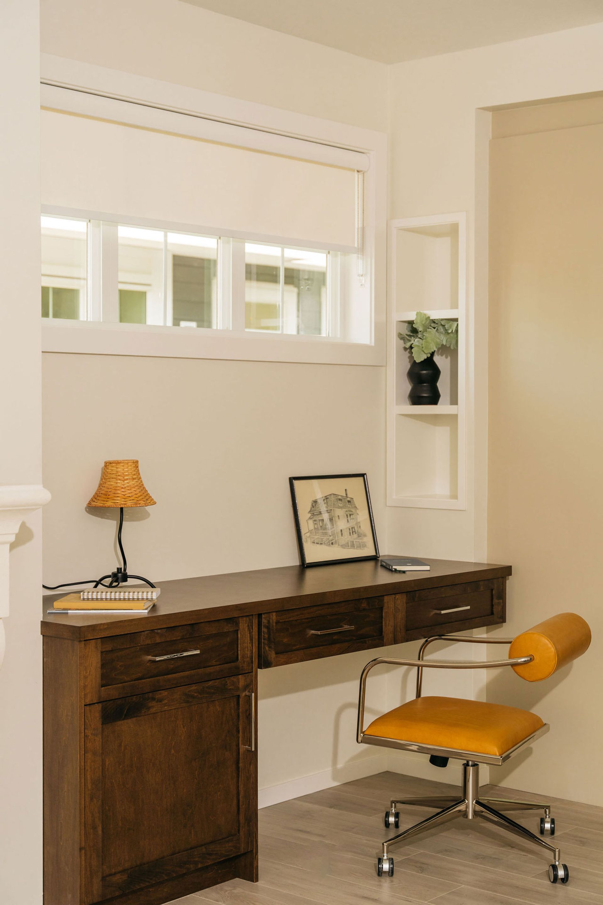 Alcove and desk at 7919 204b Street, Willoughby Heights, Langley Alcove and desk at 7919 204b Street, Willoughby Heights, Langley