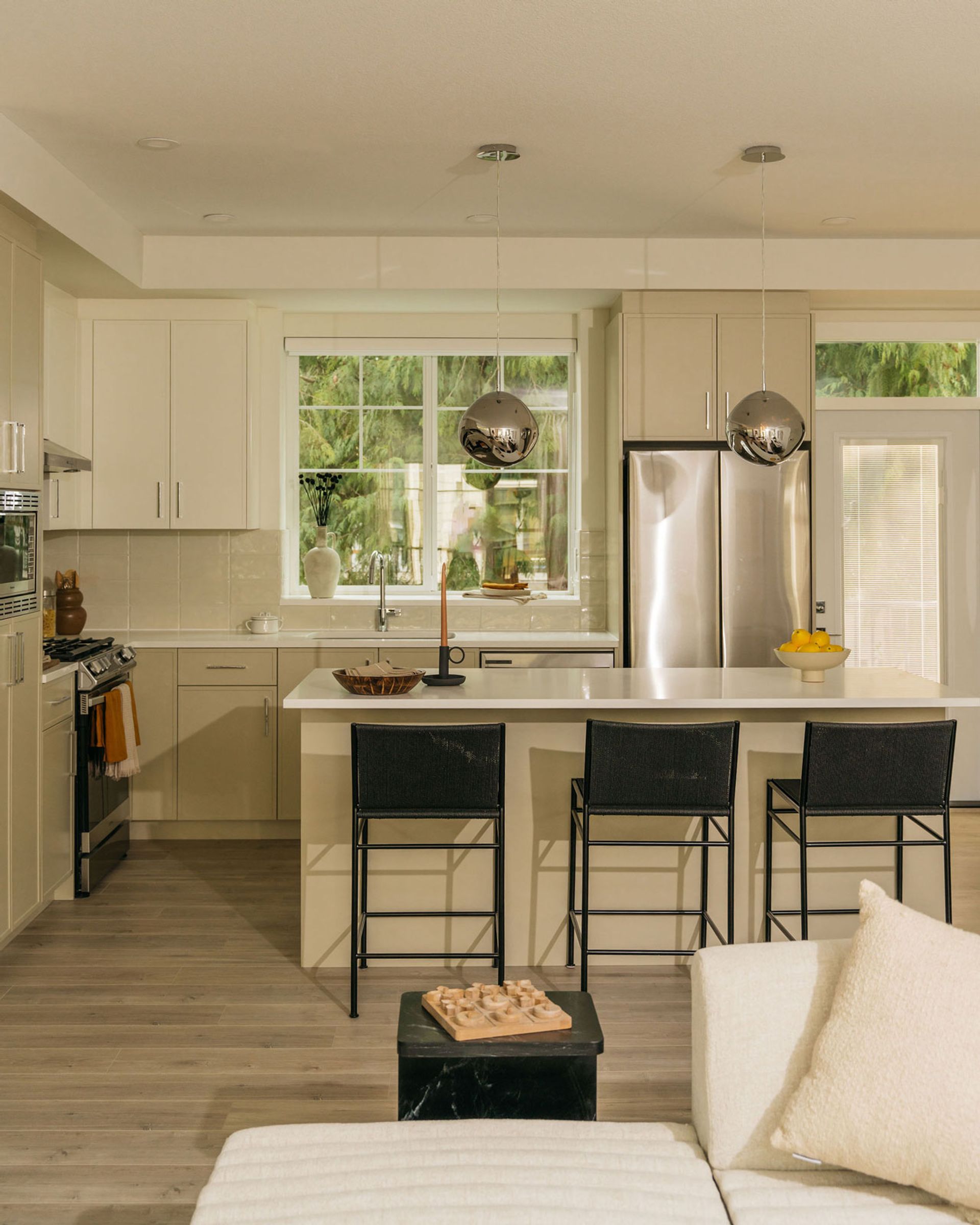 kinship-living-view-of-kitchen-from-living-space at 7919 204b Street, Willoughby Heights, Langley kinship-living-view-of-kitchen-from-living-space at 7919 204b Street, Willoughby Heights, Langley