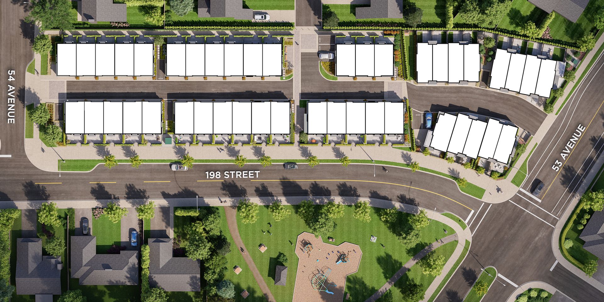 Marilyn on the Park Site Plan at 5330 198 Street, Willoughby Heights, Langley Marilyn on the Park Site Plan at 5330 198 Street, Willoughby Heights, Langley