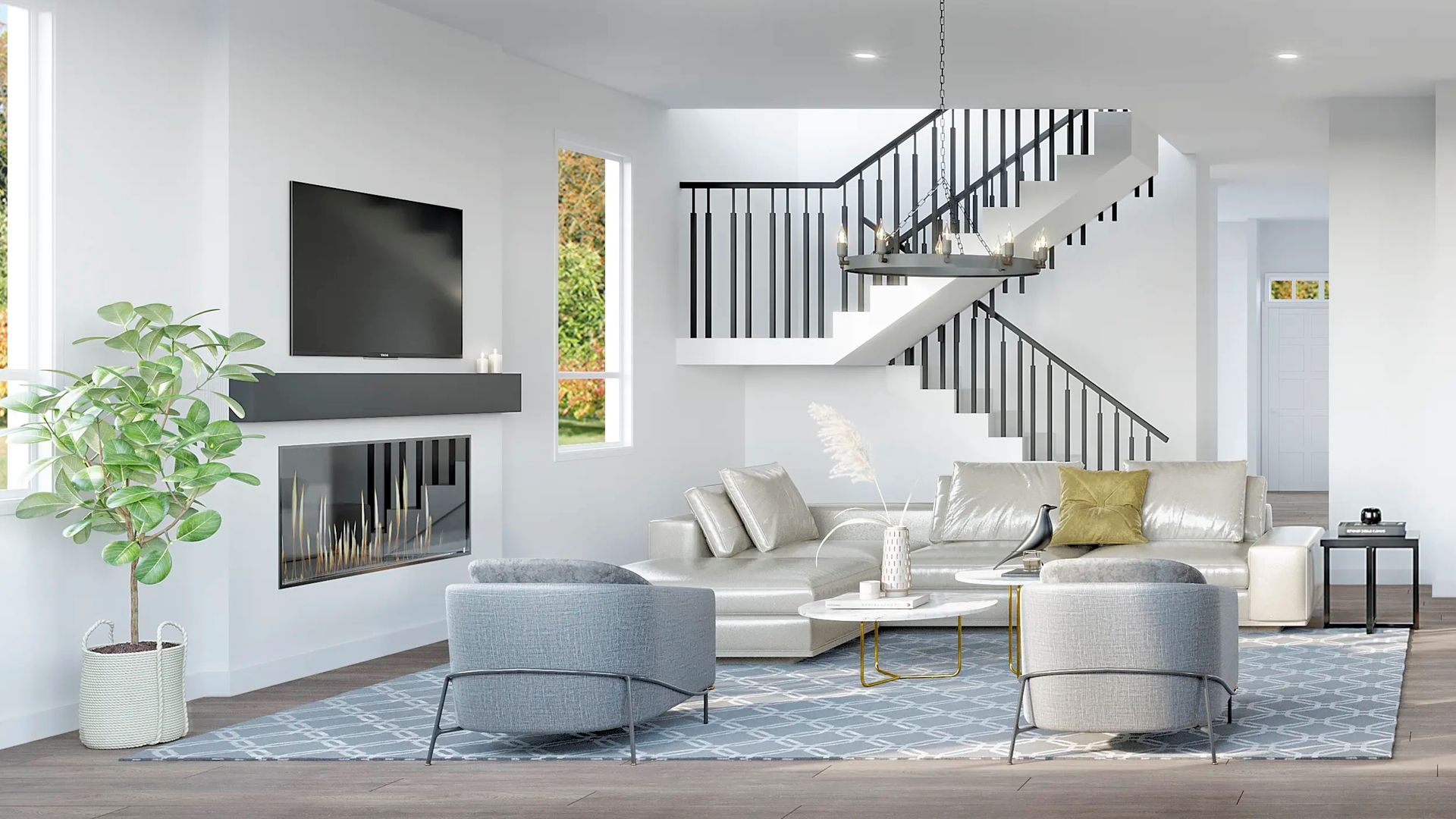 Bloom at Yorkson-Living Room at 20517-20531 76 Avenue, Langley Bloom at Yorkson-Living Room at 20517-20531 76 Avenue, Langley