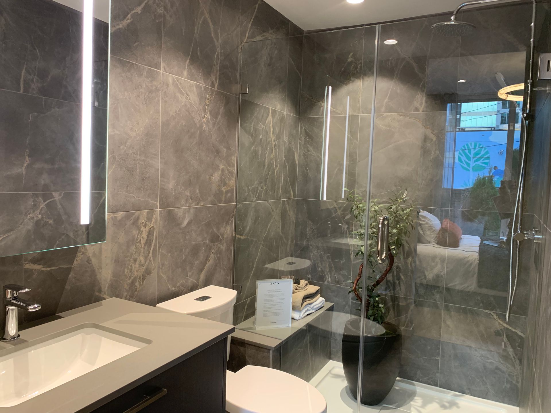 onyx ebony bathroom at 5868 Olive Avenue, Metrotown, Burnaby South onyx ebony bathroom at 5868 Olive Avenue, Metrotown, Burnaby South