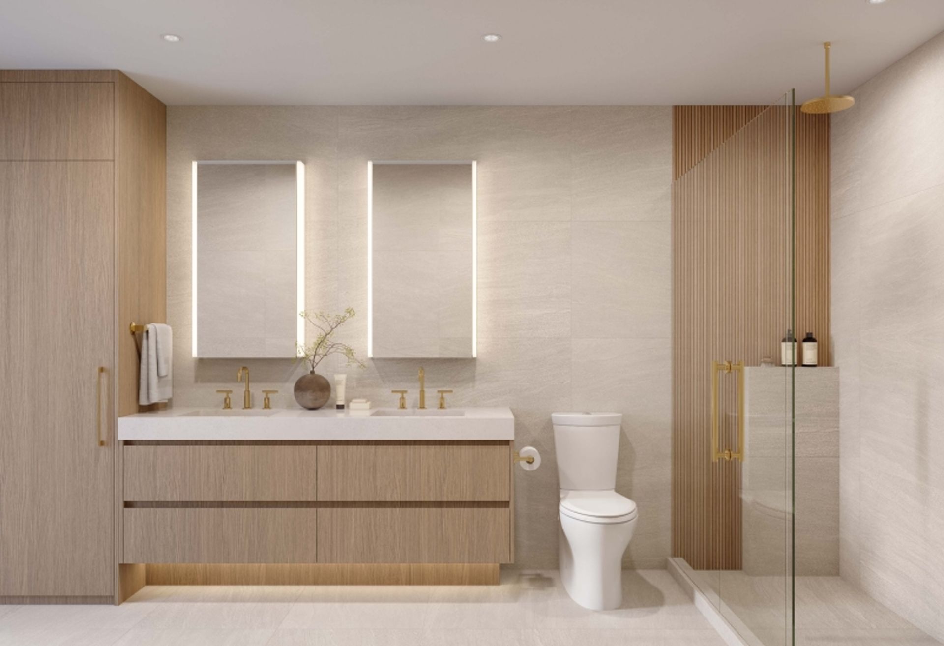 rhodes ensuite in light scheme at 5235-5275 Kersland Drive, Cambie, Vancouver West rhodes ensuite in light scheme at 5235-5275 Kersland Drive, Cambie, Vancouver West