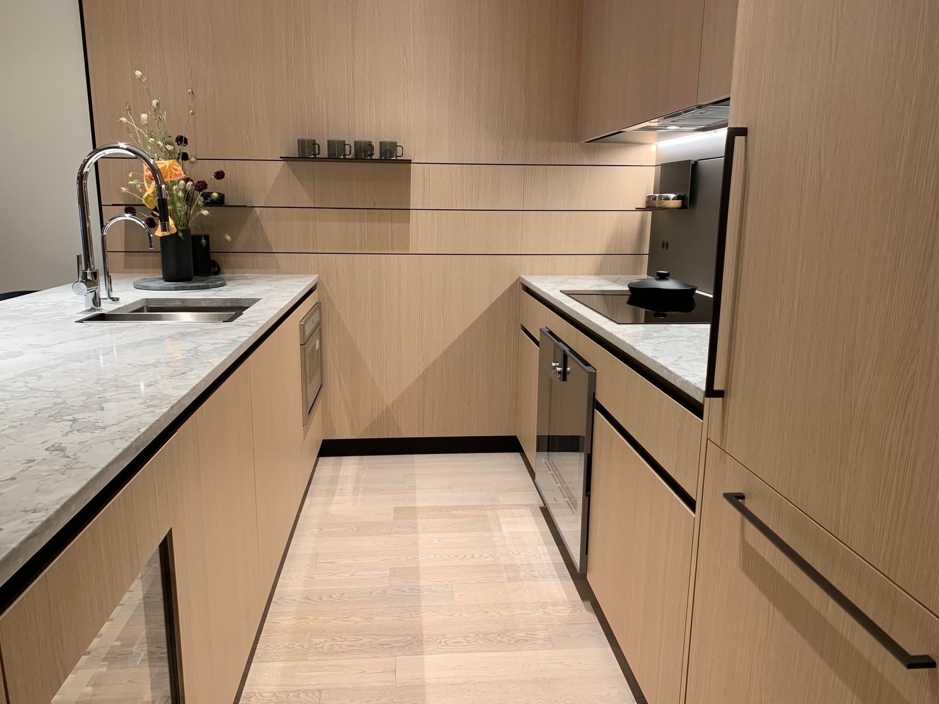 monogram-display-kitchen-in-beach-colour-scheme-with-armony-cabinetry at 1177 Burrard Street, Downtown VW, Vancouver West monogram-display-kitchen-in-beach-colour-scheme-with-armony-cabinetry at 1177 Burrard Street, Downtown VW, Vancouver West